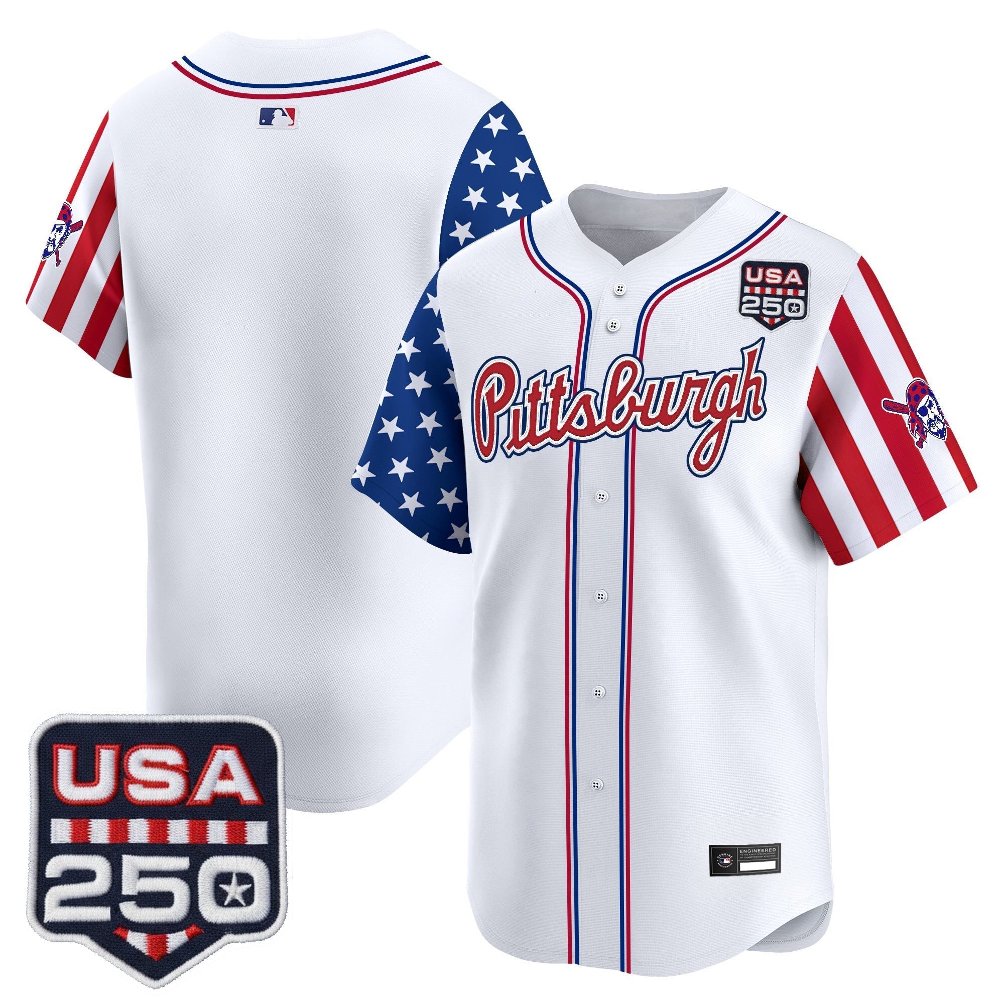 PIT "America250 Edition" Vapor Premier Limited Jersey - Stitched
