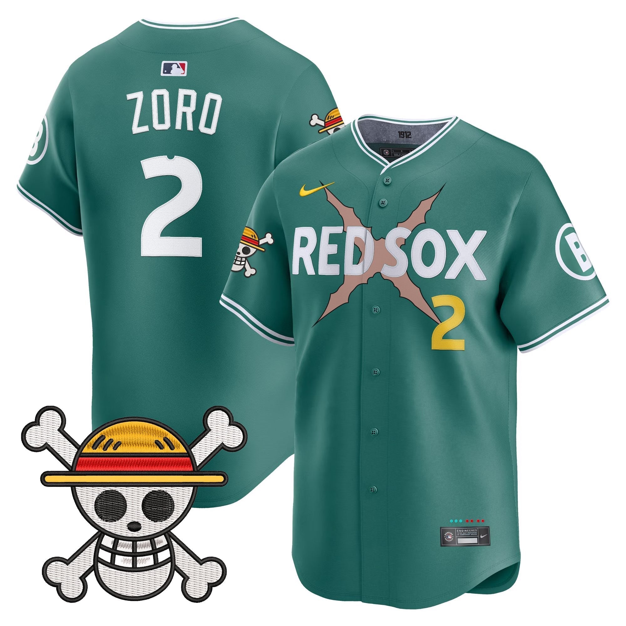 BOS x One Piece Vapor Premier Limited Jersey - Stitched