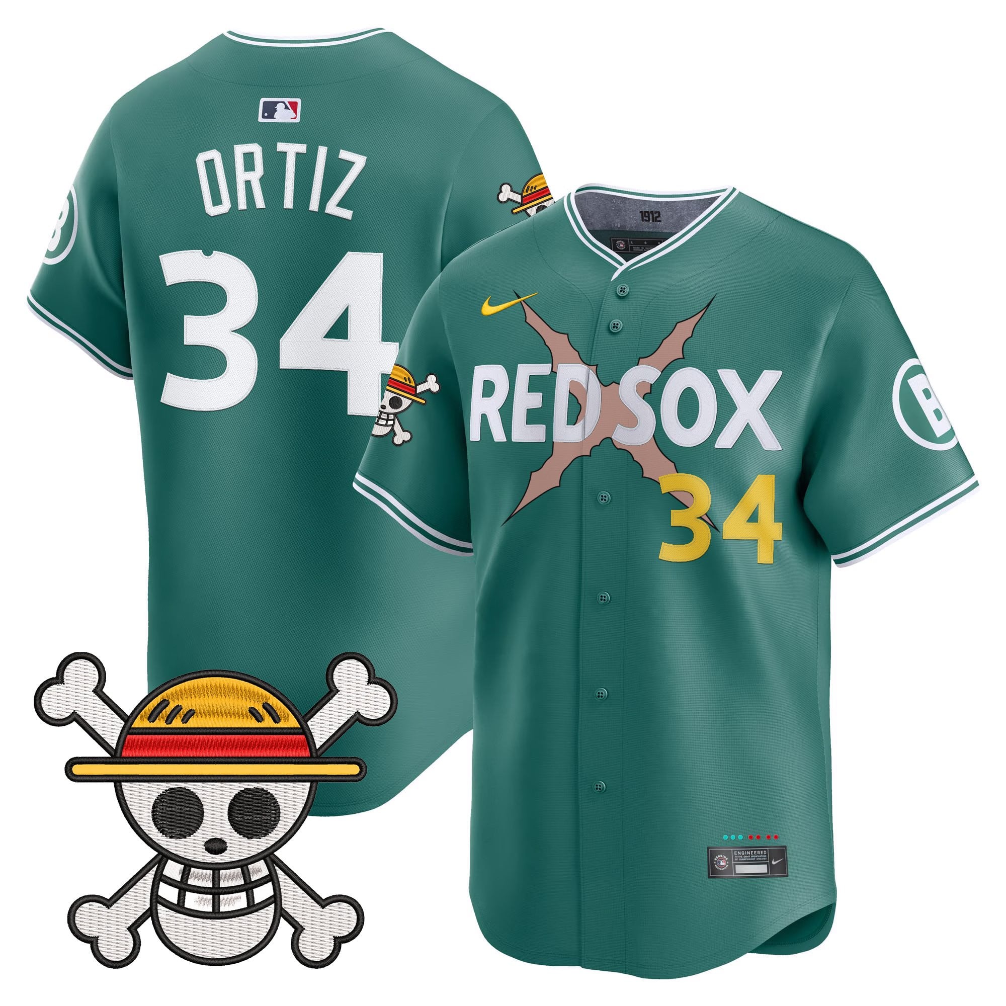 BOS x One Piece Vapor Premier Limited Jersey - Stitched