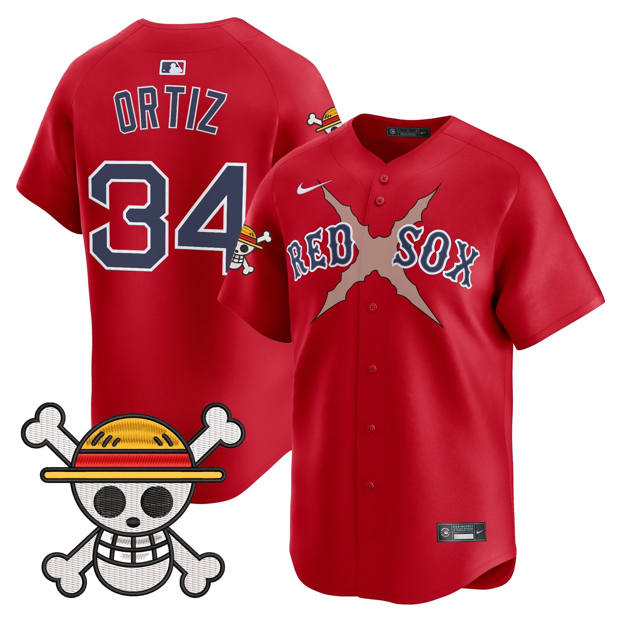 BOS x One Piece Vapor Premier Limited Jersey - Stitched