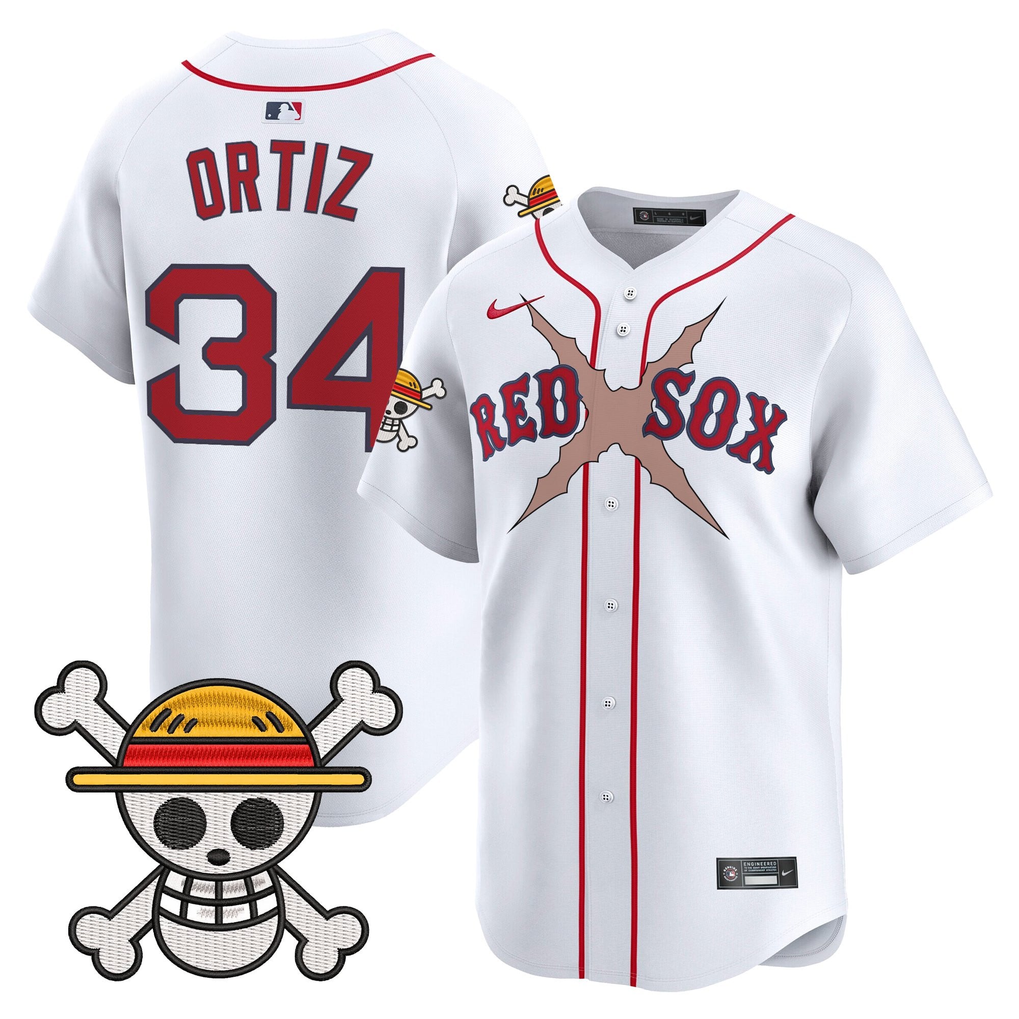 BOS x One Piece Vapor Premier Limited Jersey - Stitched