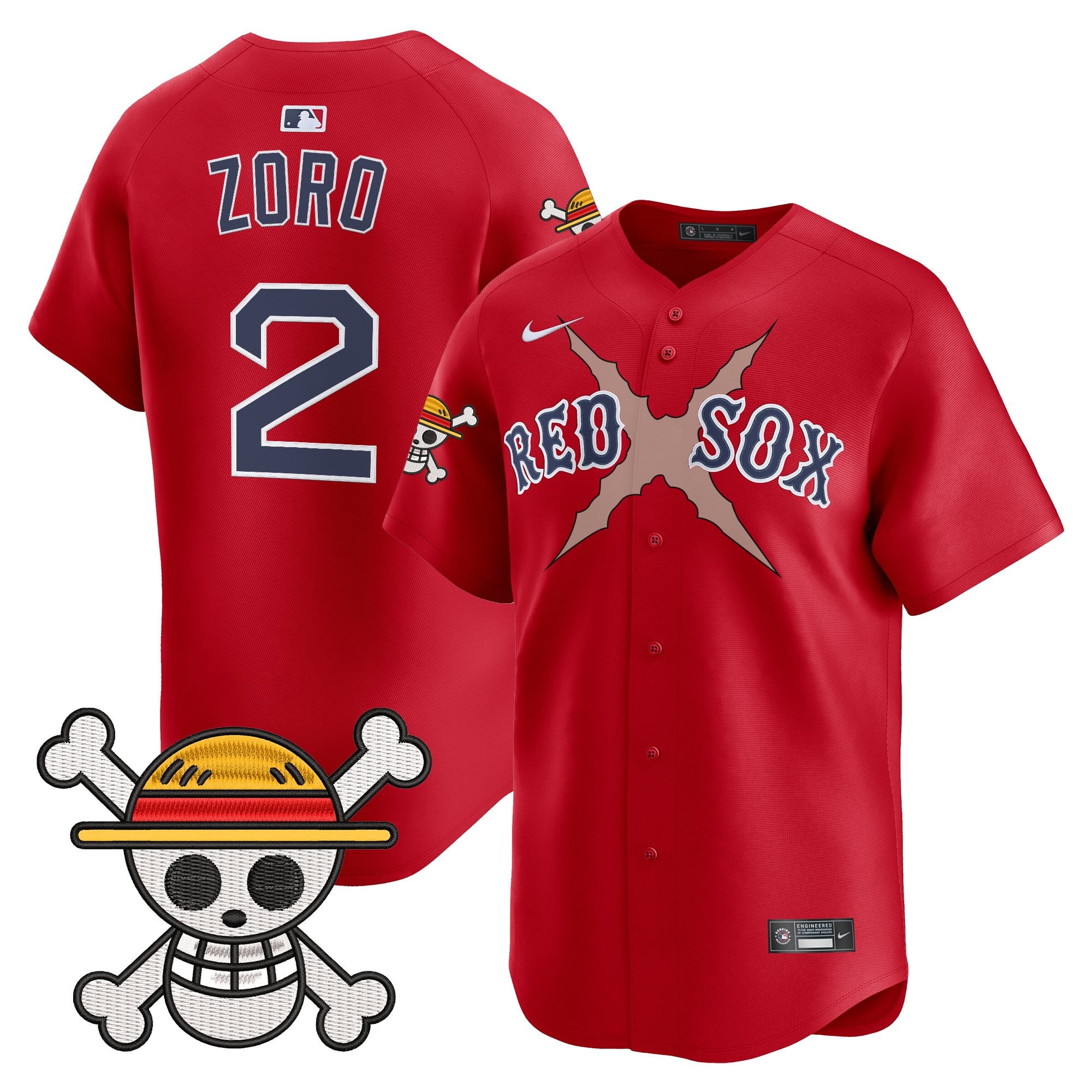 BOS x One Piece Vapor Premier Limited Jersey - Stitched