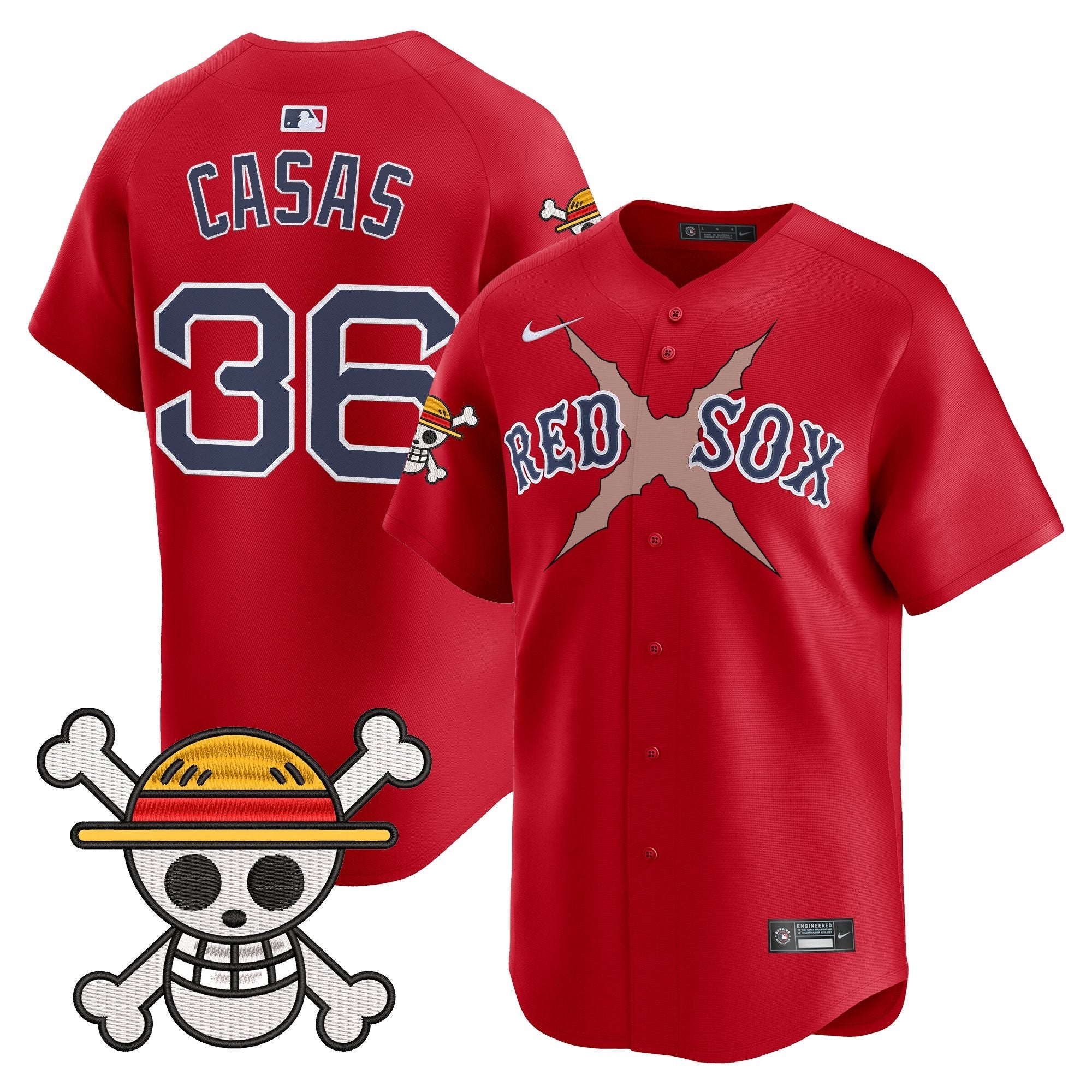 BOS x One Piece Vapor Premier Limited Jersey - Stitched