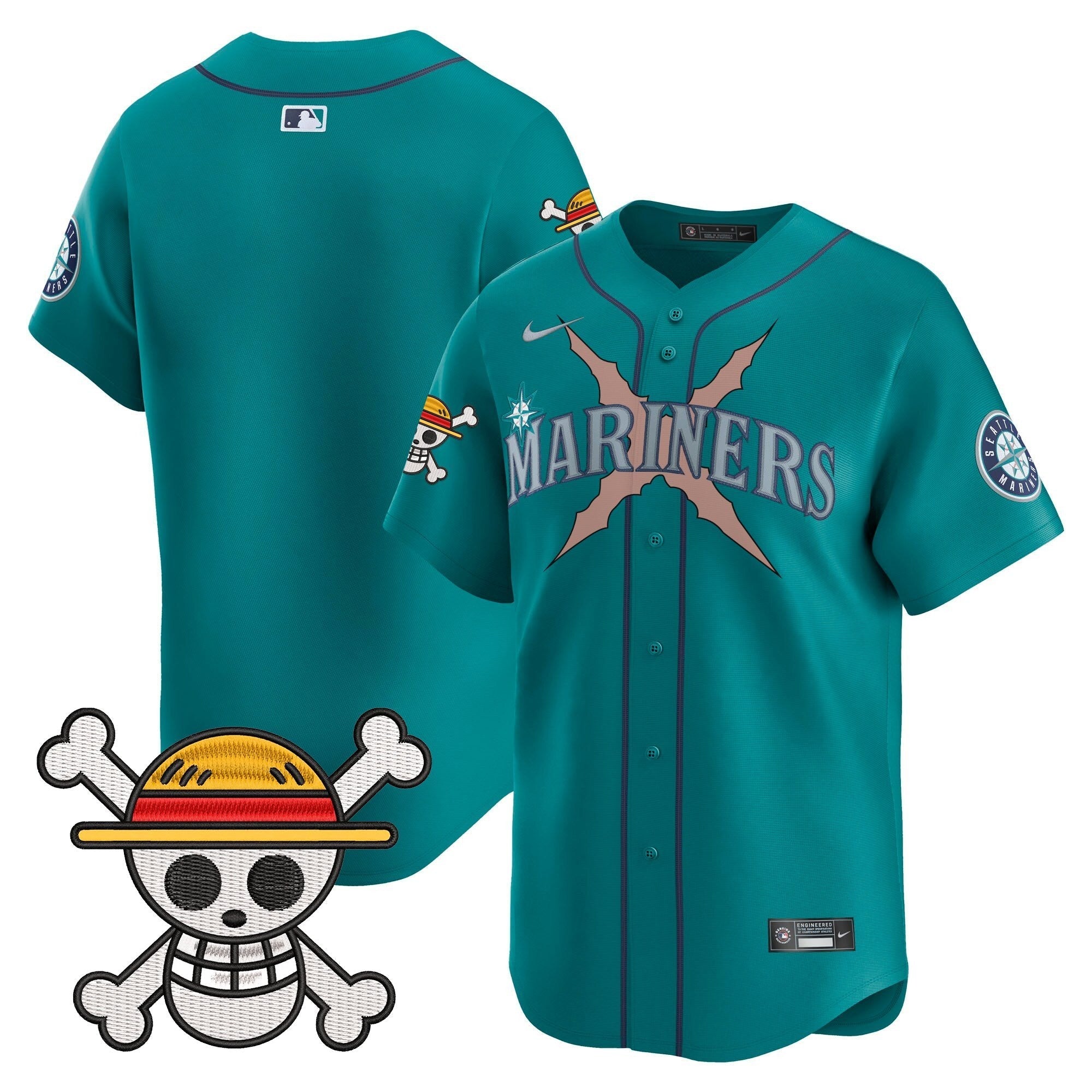 SEA x One Piece Vapor Premier Limited Jersey - Stitched