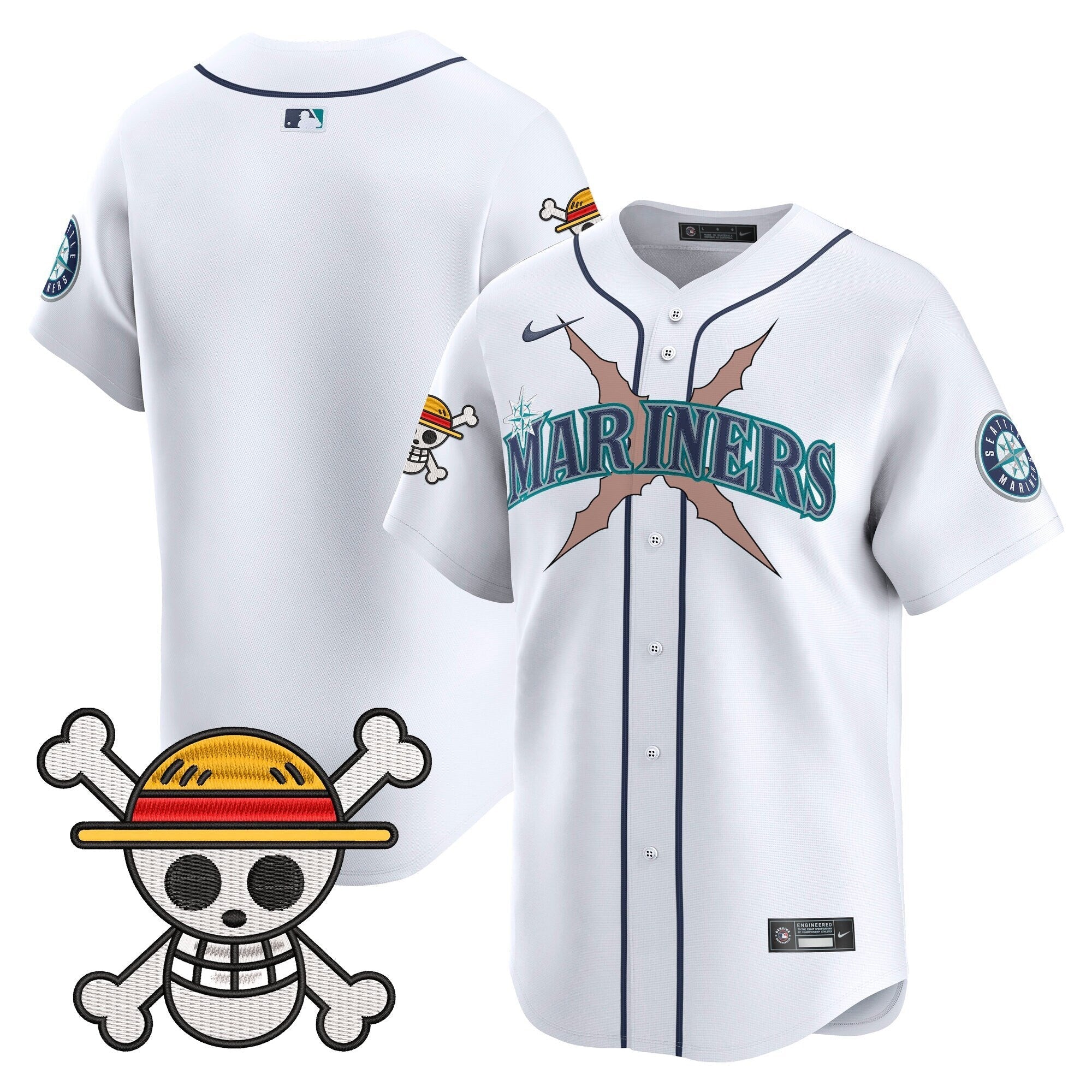 SEA x One Piece Vapor Premier Limited Jersey - Stitched
