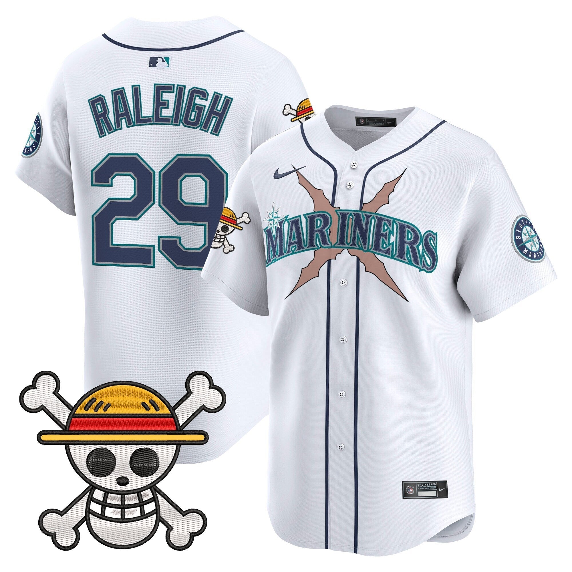 SEA x One Piece Vapor Premier Limited Jersey - Stitched