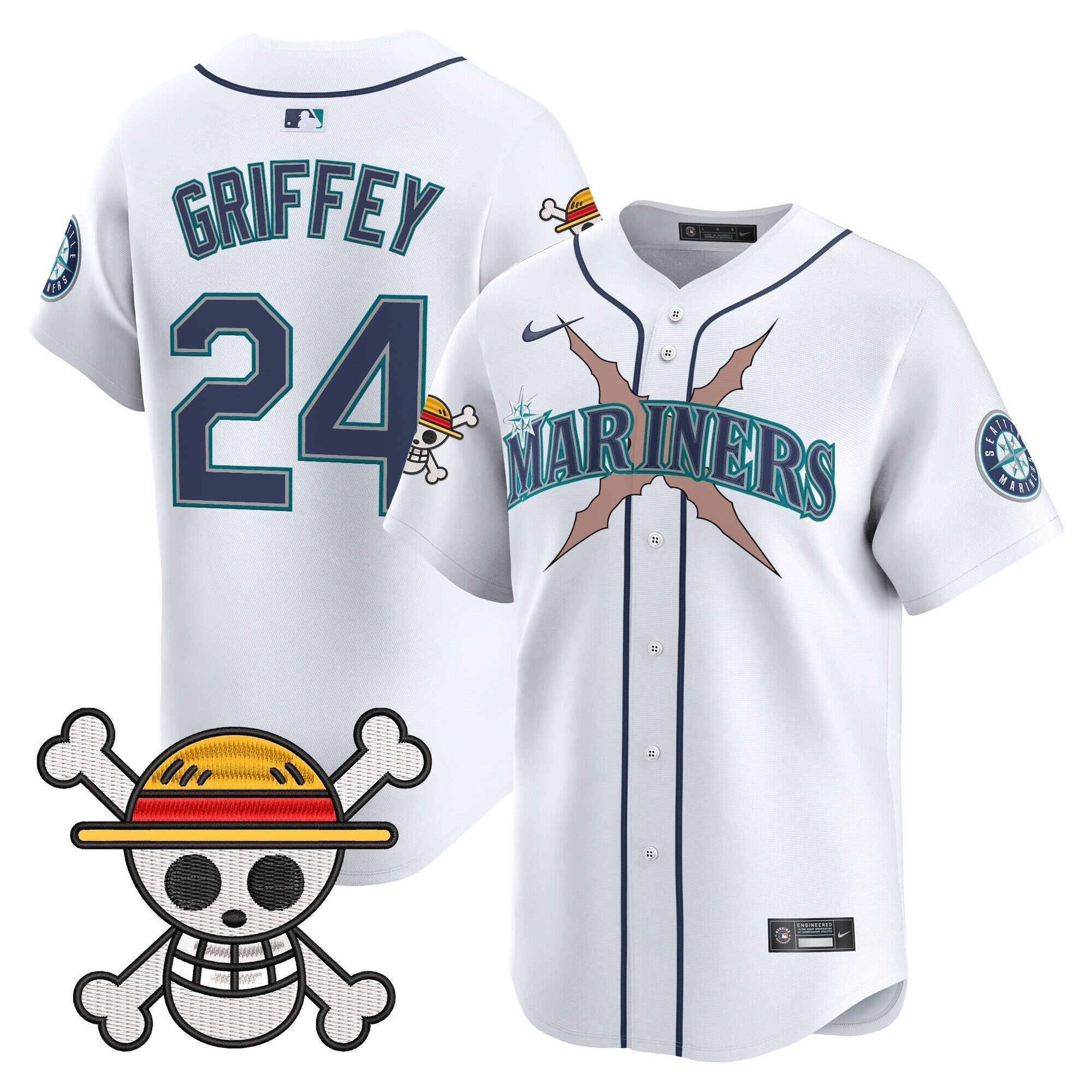 SEA x One Piece Vapor Premier Limited Jersey - Stitched