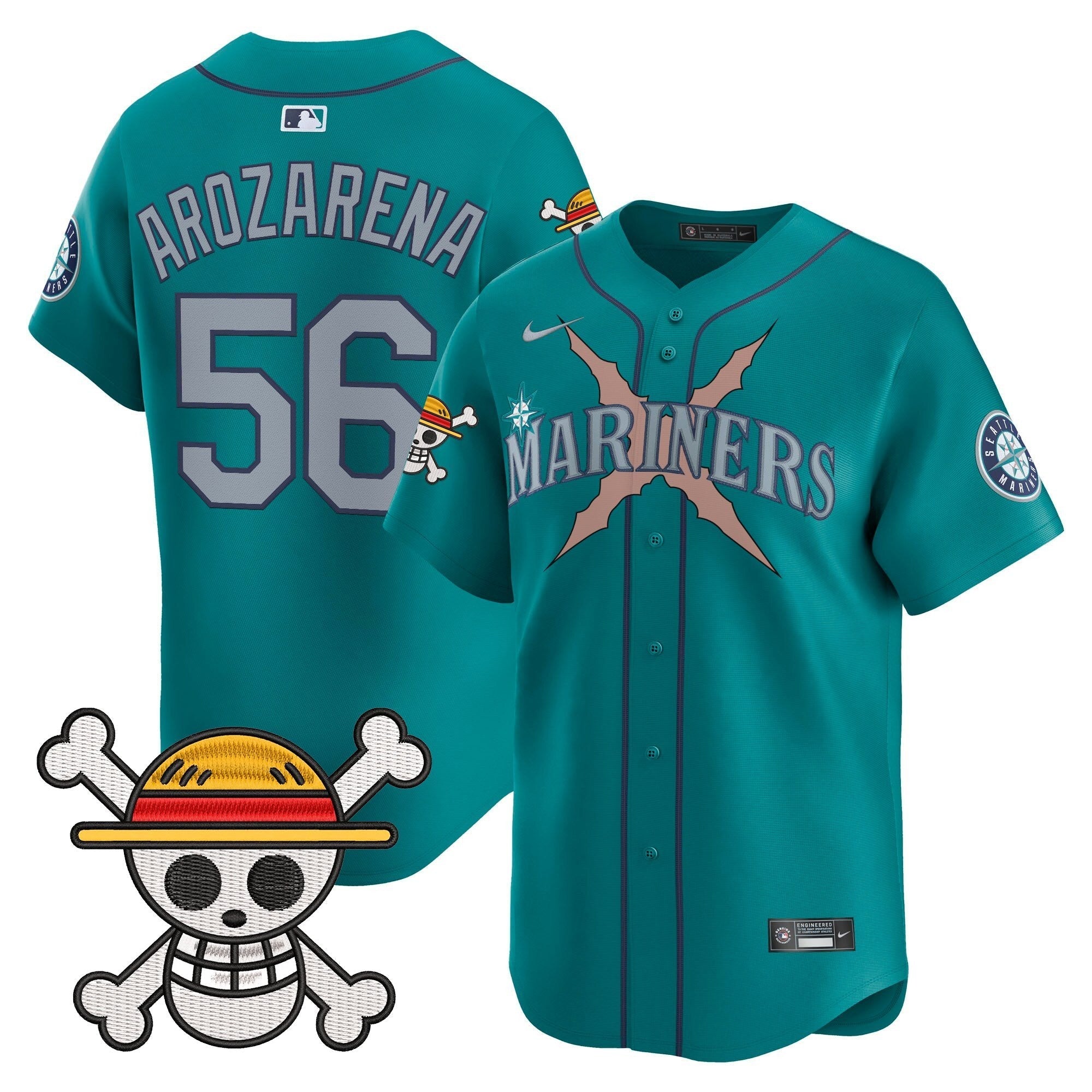 SEA x One Piece Vapor Premier Limited Jersey - Stitched