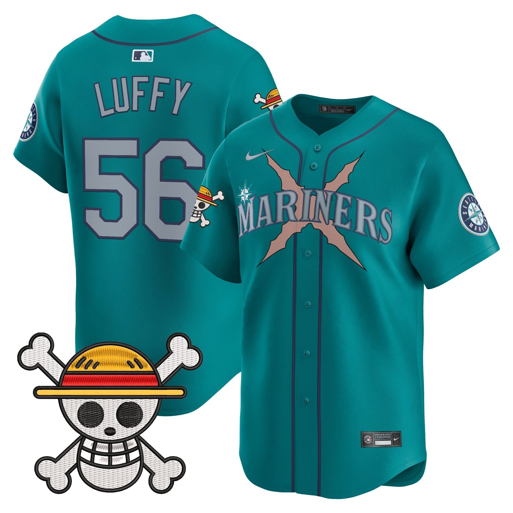SEA x One Piece Vapor Premier Limited Jersey - Stitched