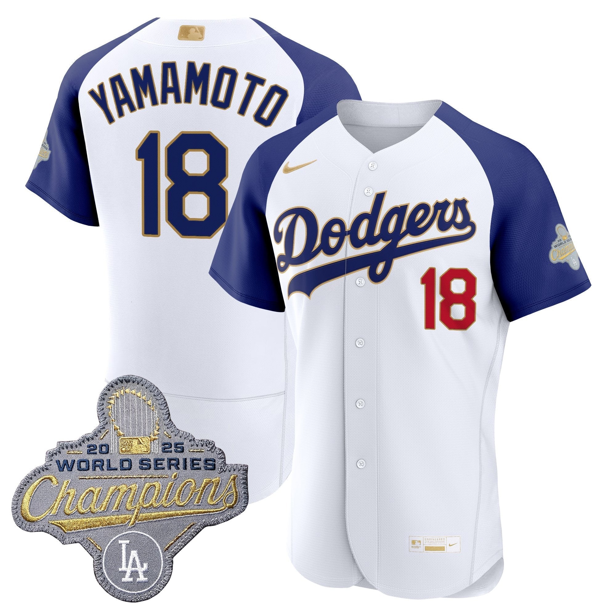 LAD "Gold Collection" Premier Elite Jersey - Stitched