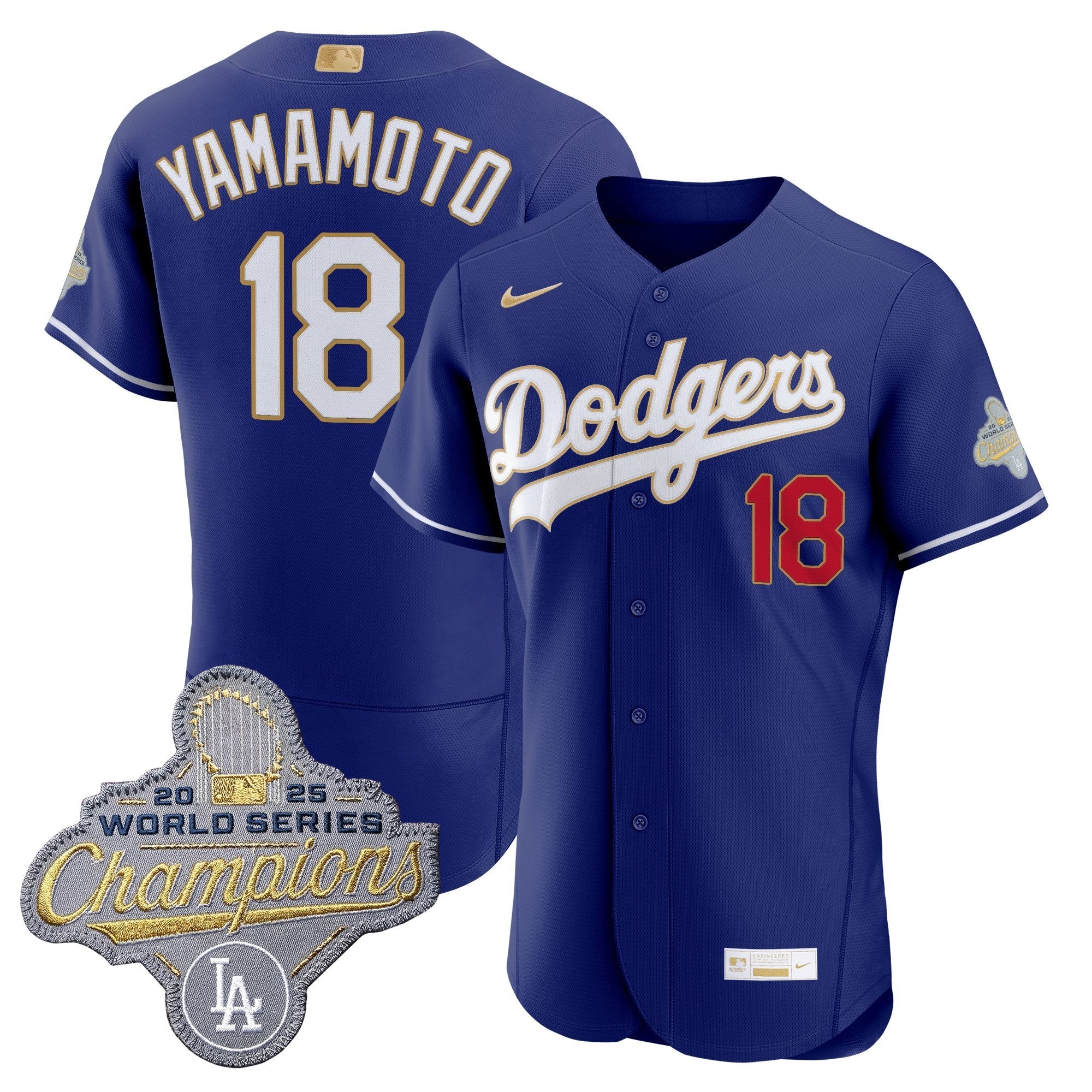LAD "Gold Collection" Premier Elite Jersey - Stitched
