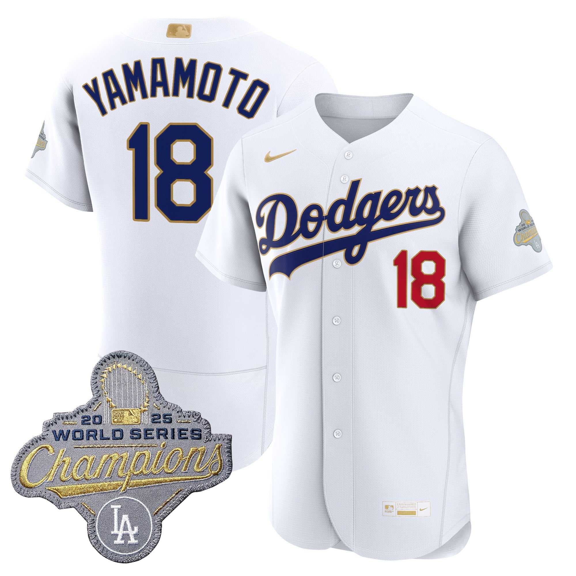 LAD "Gold Collection" Premier Elite Jersey - Stitched