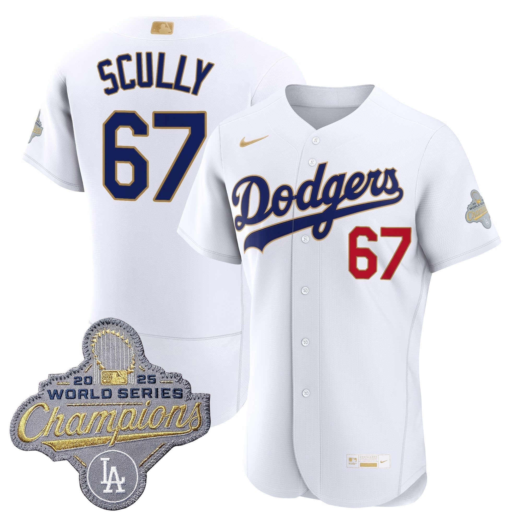LAD "Gold Collection" Premier Elite Jersey - Stitched