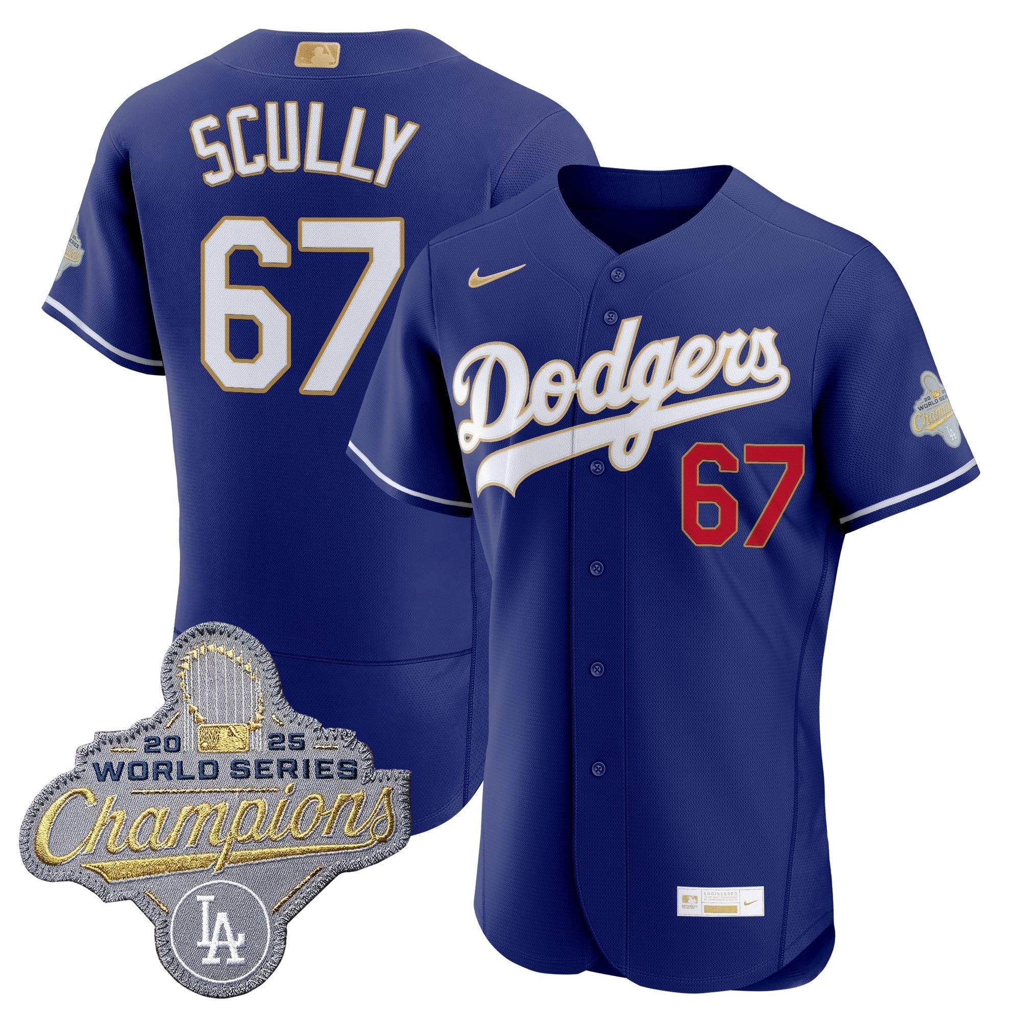 LAD "Gold Collection" Premier Elite Jersey - Stitched