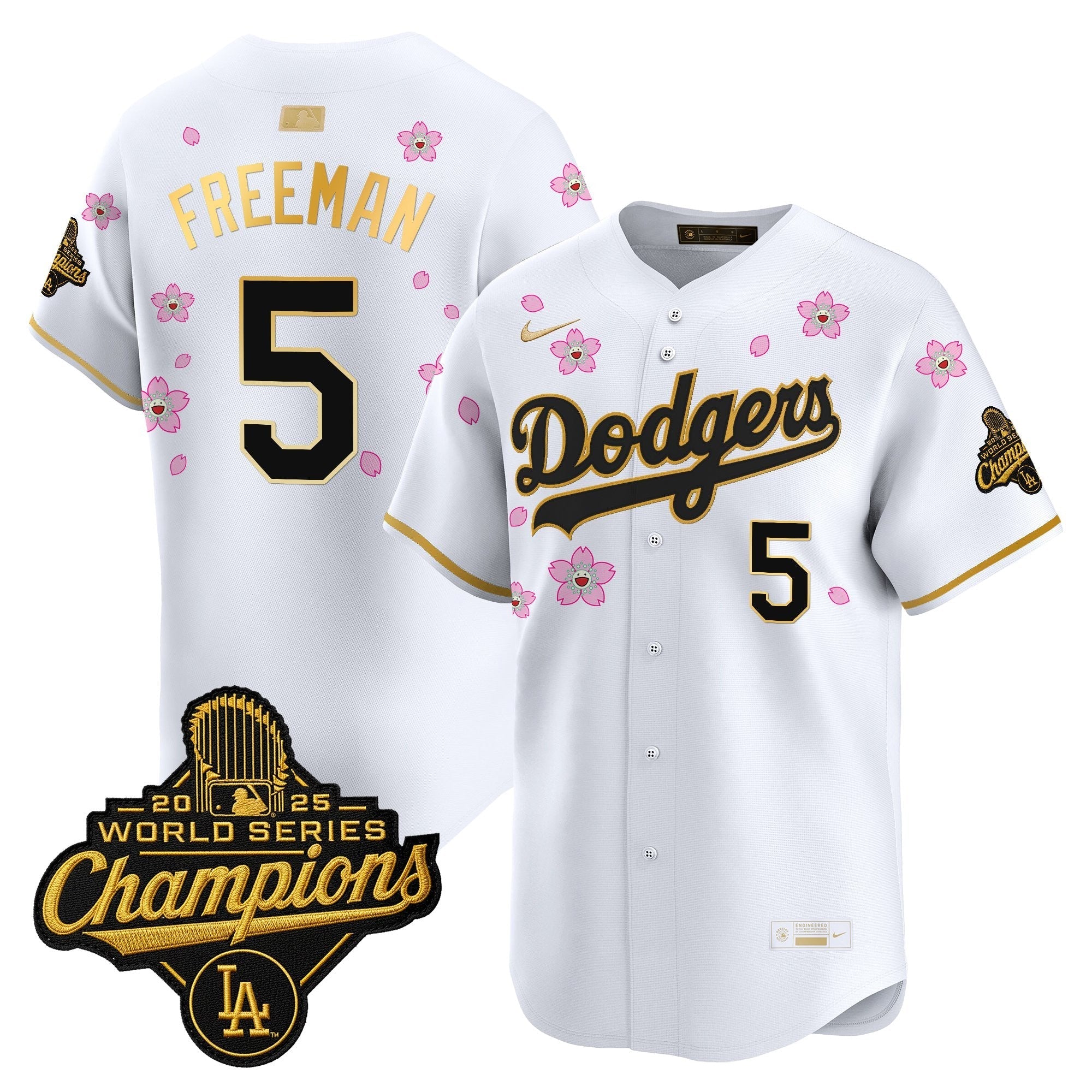 LAD "Tokyo Series x Gold Collection" Vapor Premier Limited Jersey - Stitched