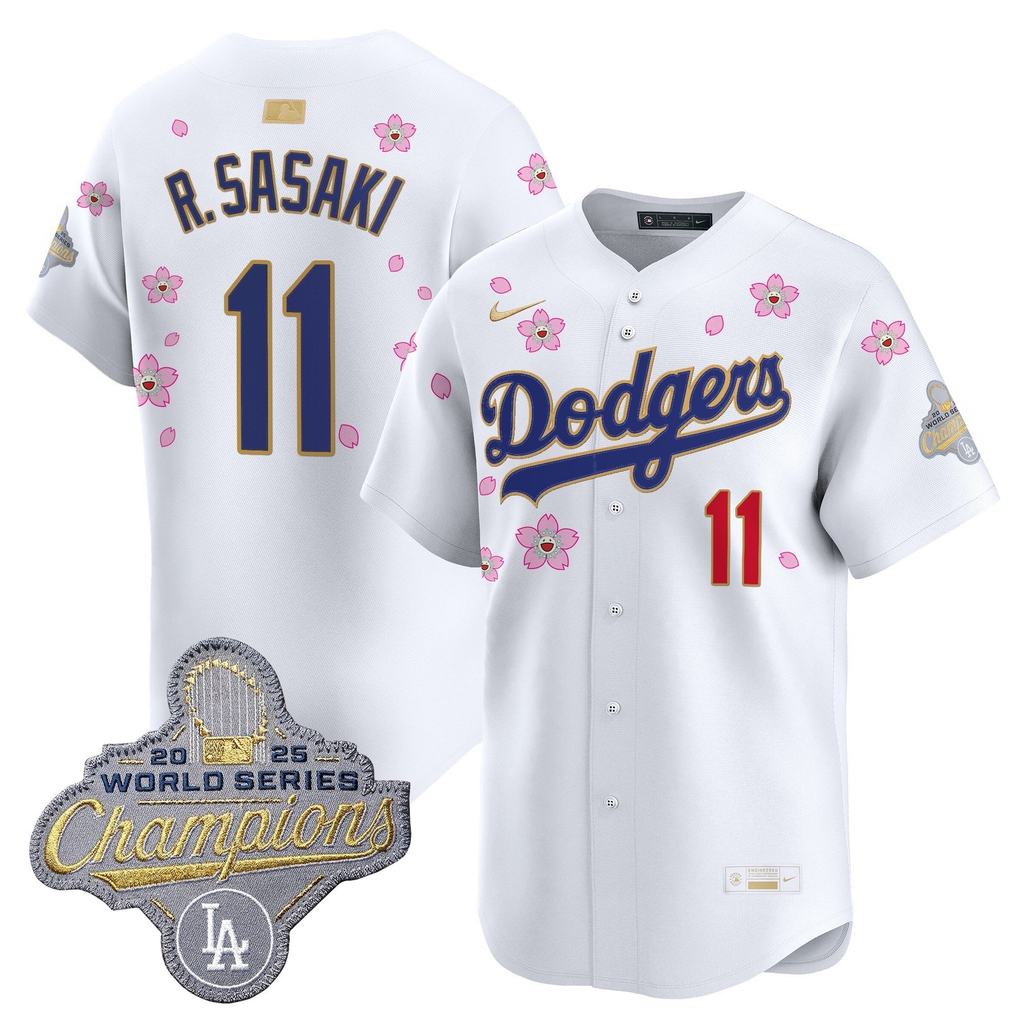 LAD "Tokyo Series x Gold Collection" Vapor Premier Limited Jersey - Stitched