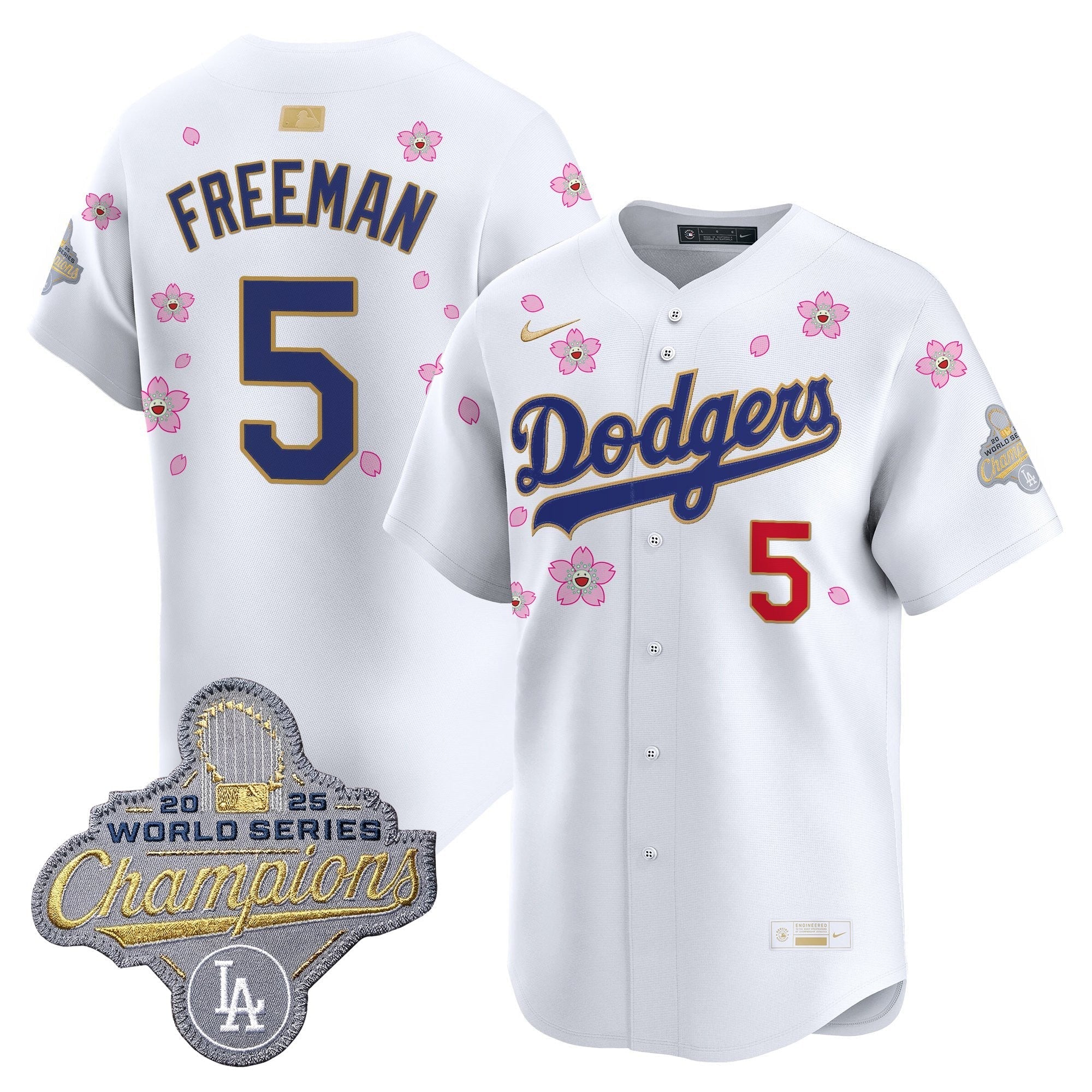 LAD "Tokyo Series x Gold Collection" Vapor Premier Limited Jersey - Stitched