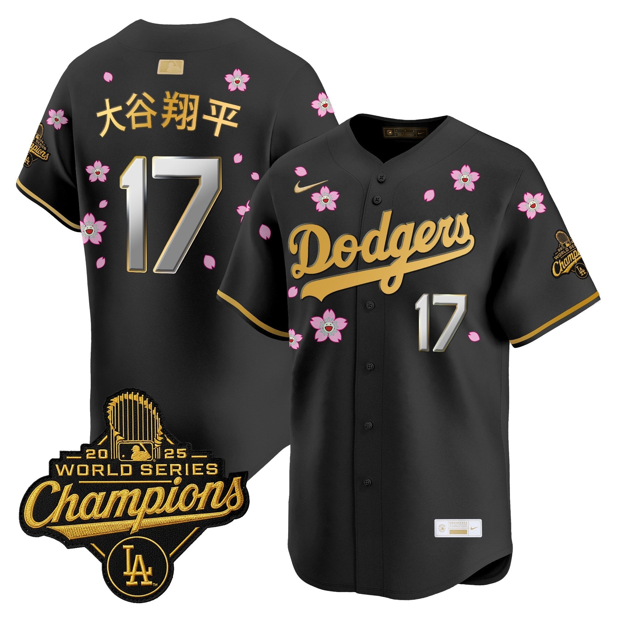 LAD "Tokyo Series x Gold Collection" Vapor Premier Limited Jersey - Stitched