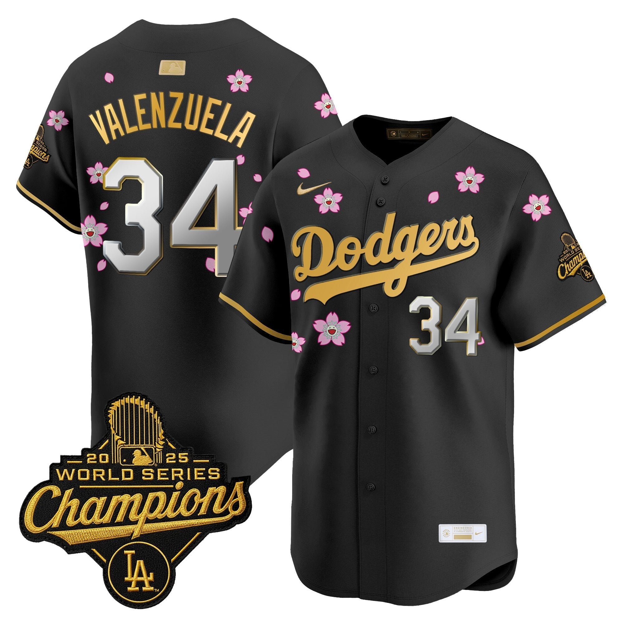 LAD "Tokyo Series x Gold Collection" Vapor Premier Limited Jersey - Stitched