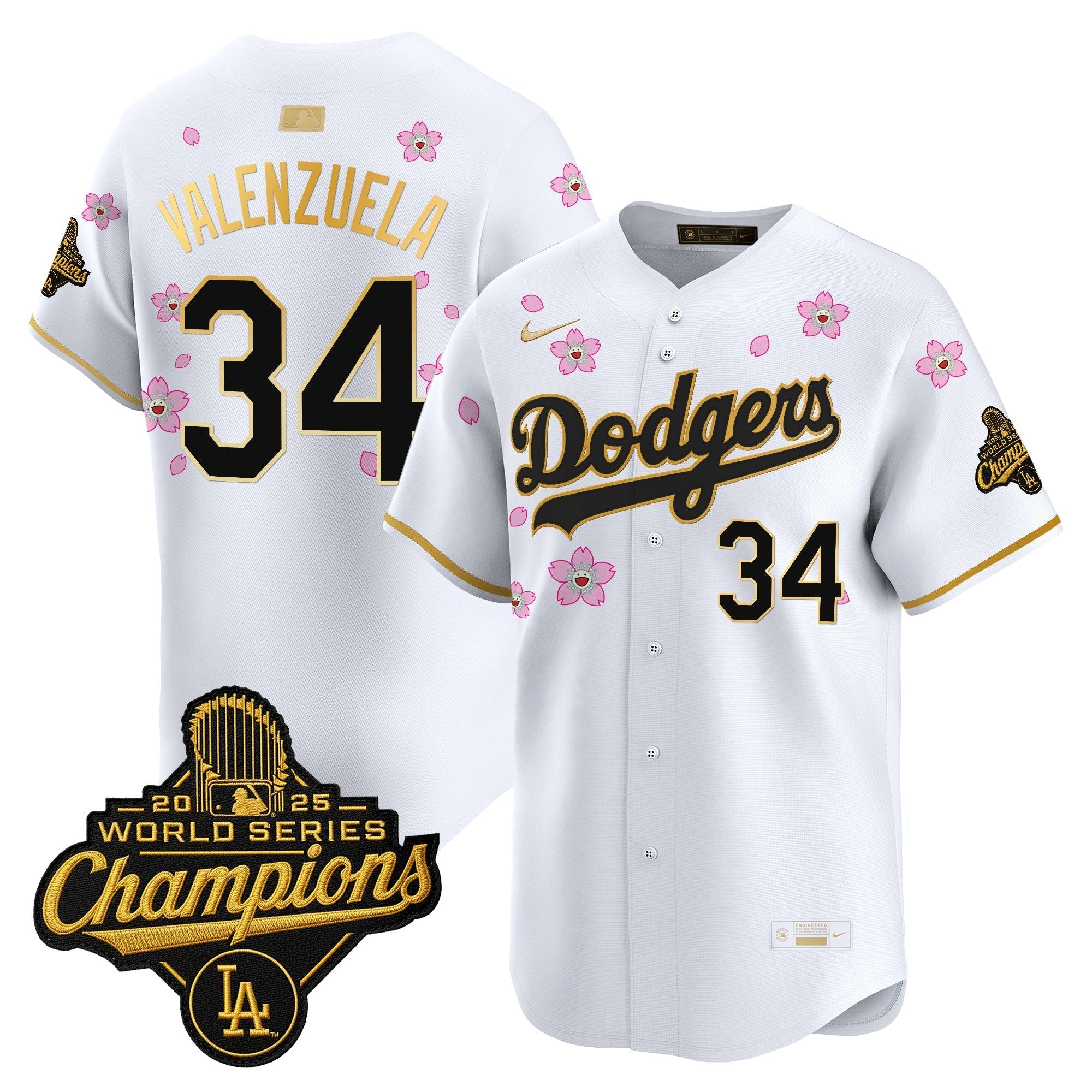 LAD "Tokyo Series x Gold Collection" Vapor Premier Limited Jersey - Stitched