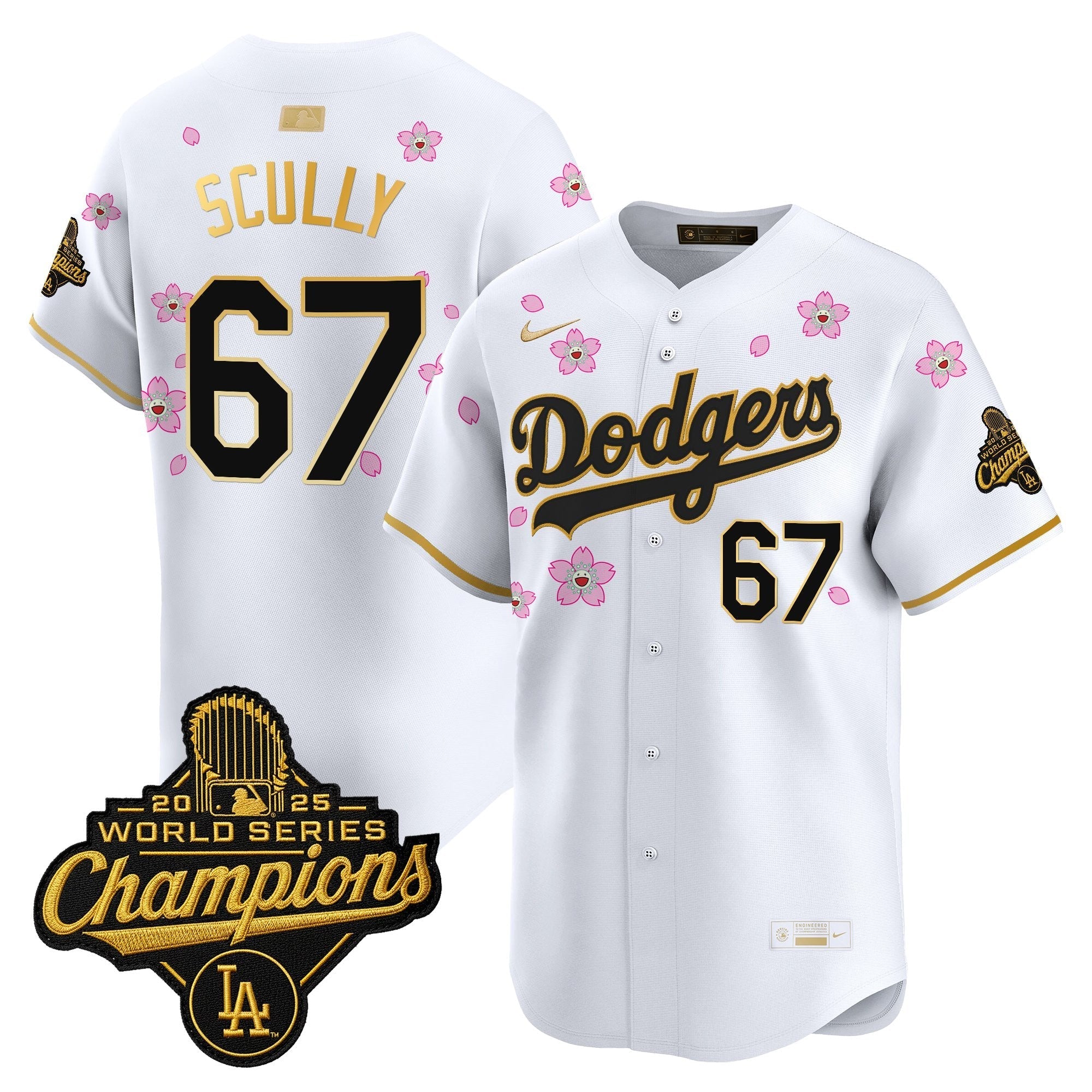 LAD "Tokyo Series x Gold Collection" Vapor Premier Limited Jersey - Stitched