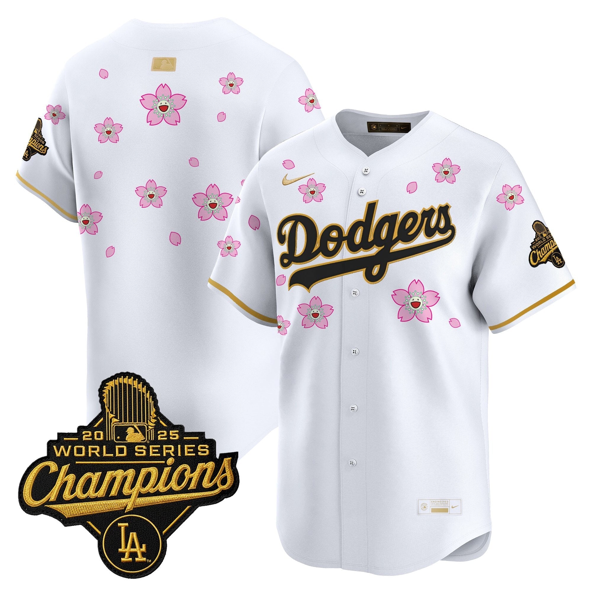 LAD "Tokyo Series x Gold Collection" Vapor Premier Limited Jersey - Stitched