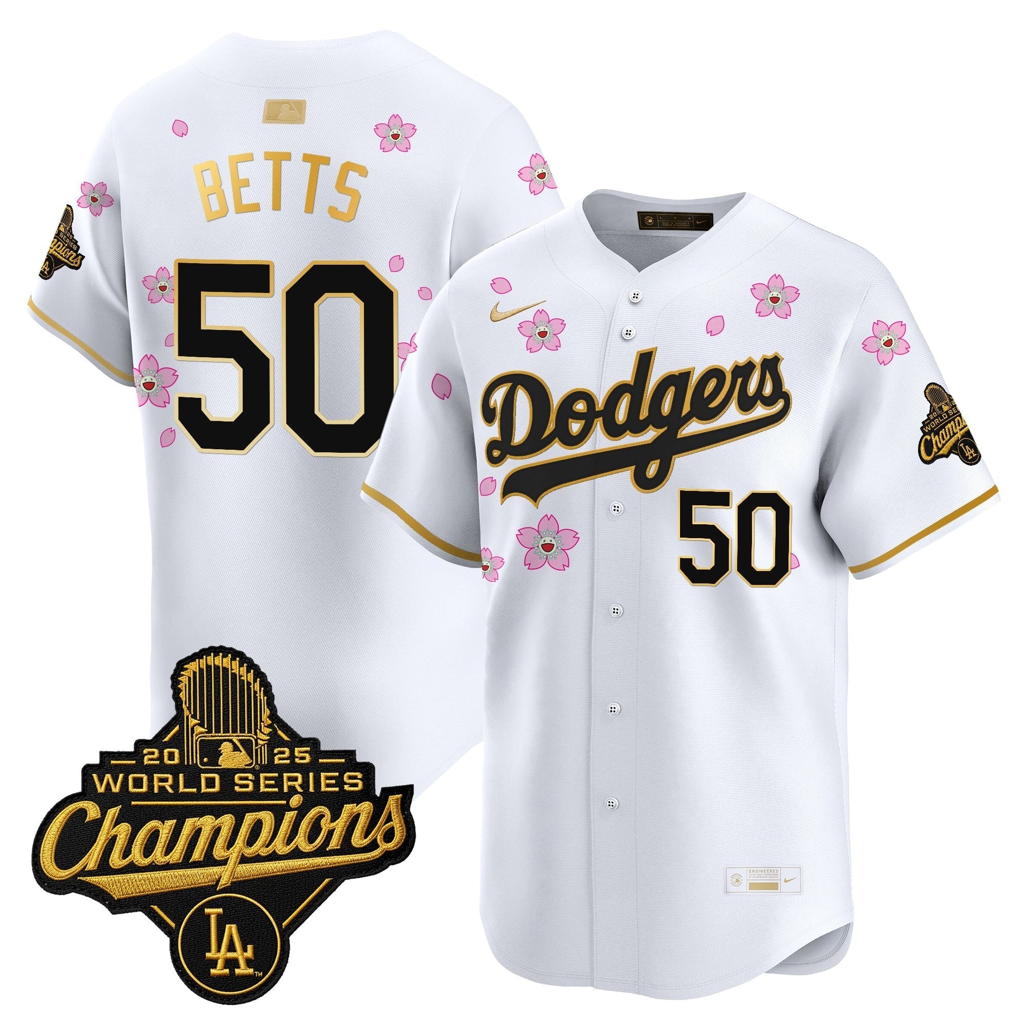 LAD "Tokyo Series x Gold Collection" Vapor Premier Limited Jersey - Stitched