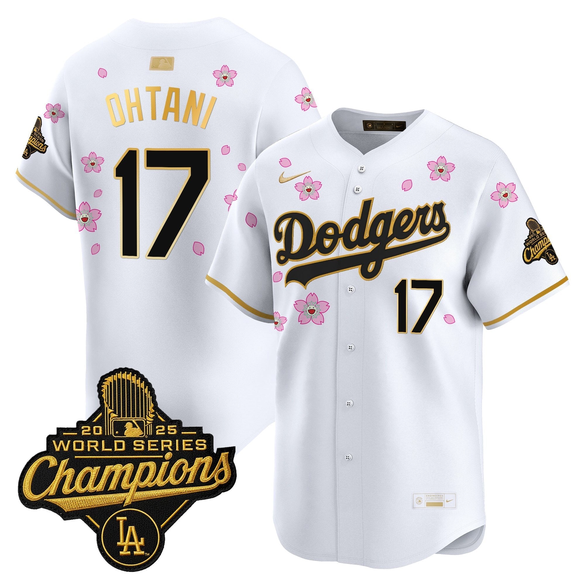 LAD "Tokyo Series x Gold Collection" Vapor Premier Limited Jersey - Stitched