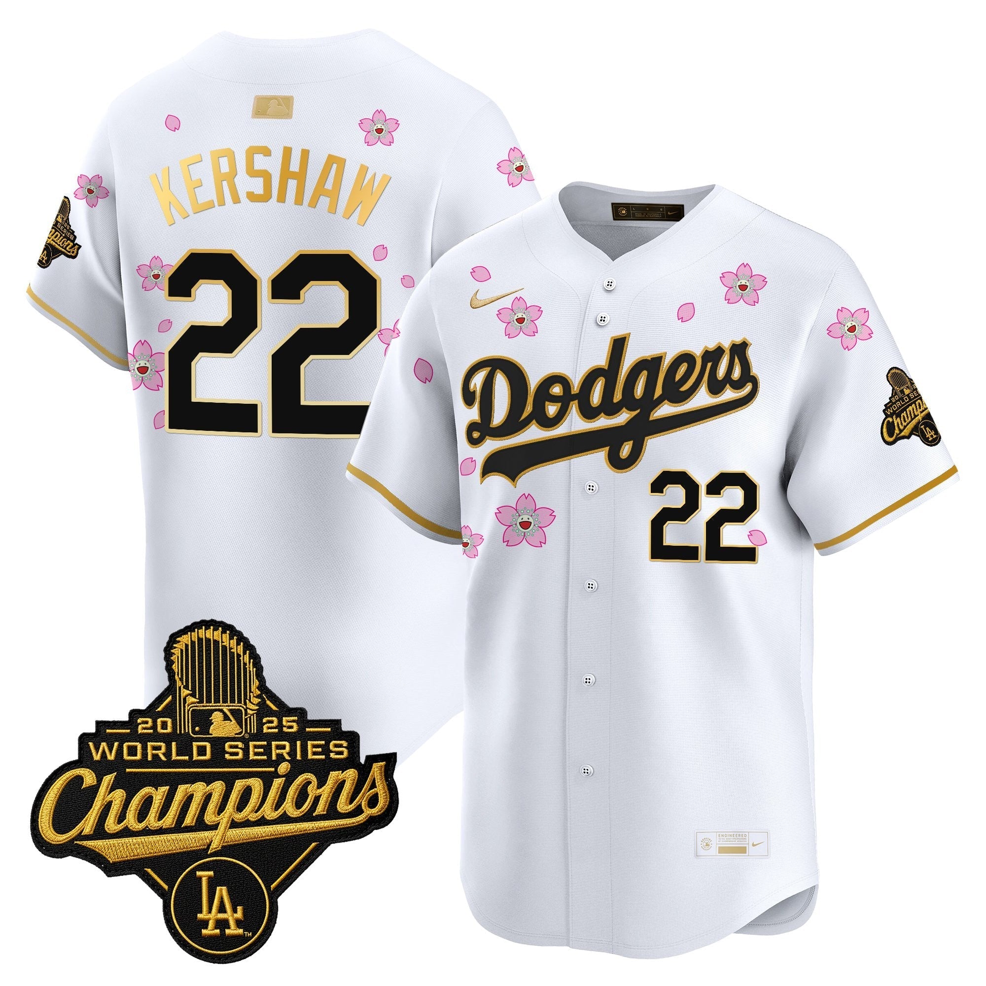 LAD "Tokyo Series x Gold Collection" Vapor Premier Limited Jersey - Stitched