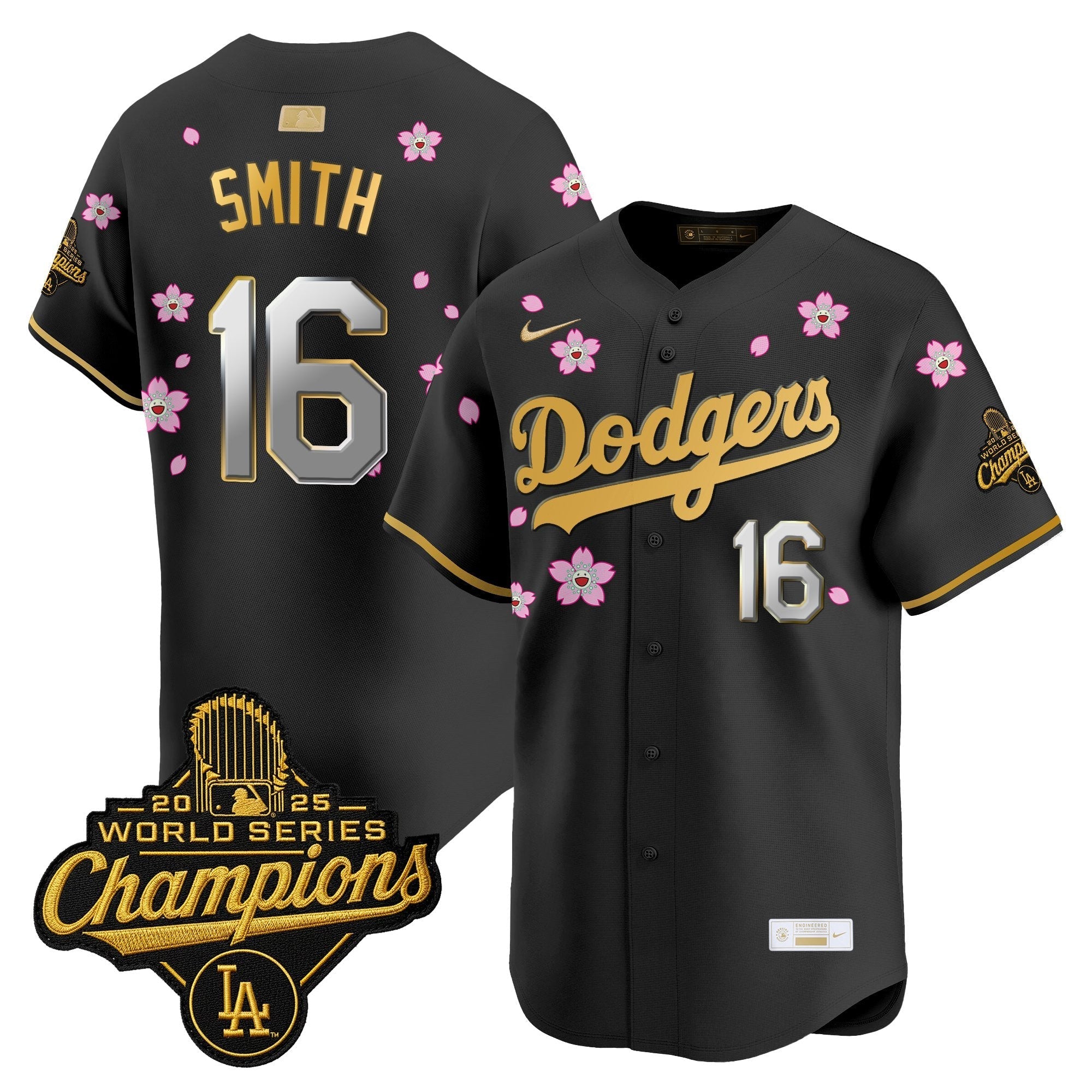 LAD "Tokyo Series x Gold Collection" Vapor Premier Limited Jersey - Stitched