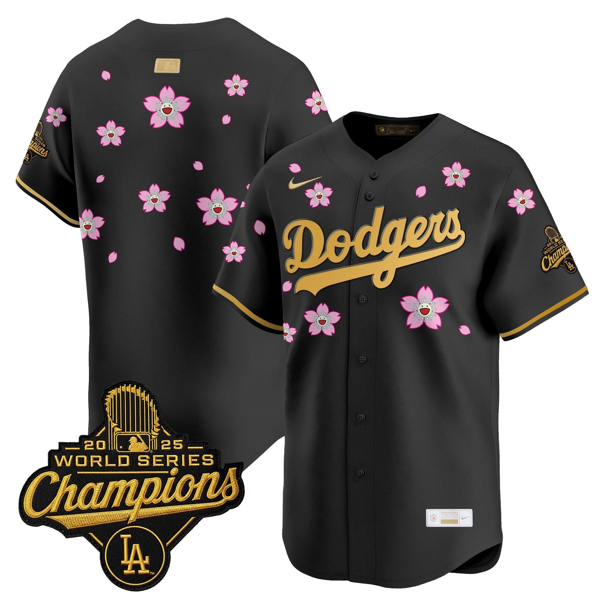 LAD "Tokyo Series x Gold Collection" Vapor Premier Limited Jersey - Stitched
