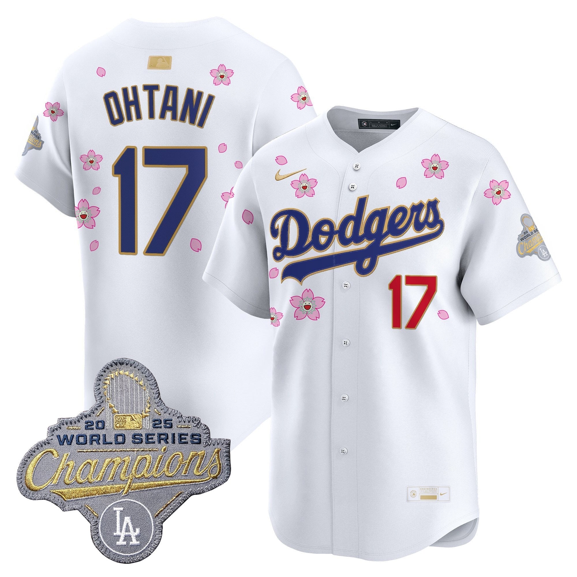 LAD "Tokyo Series x Gold Collection" Vapor Premier Limited Jersey - Stitched