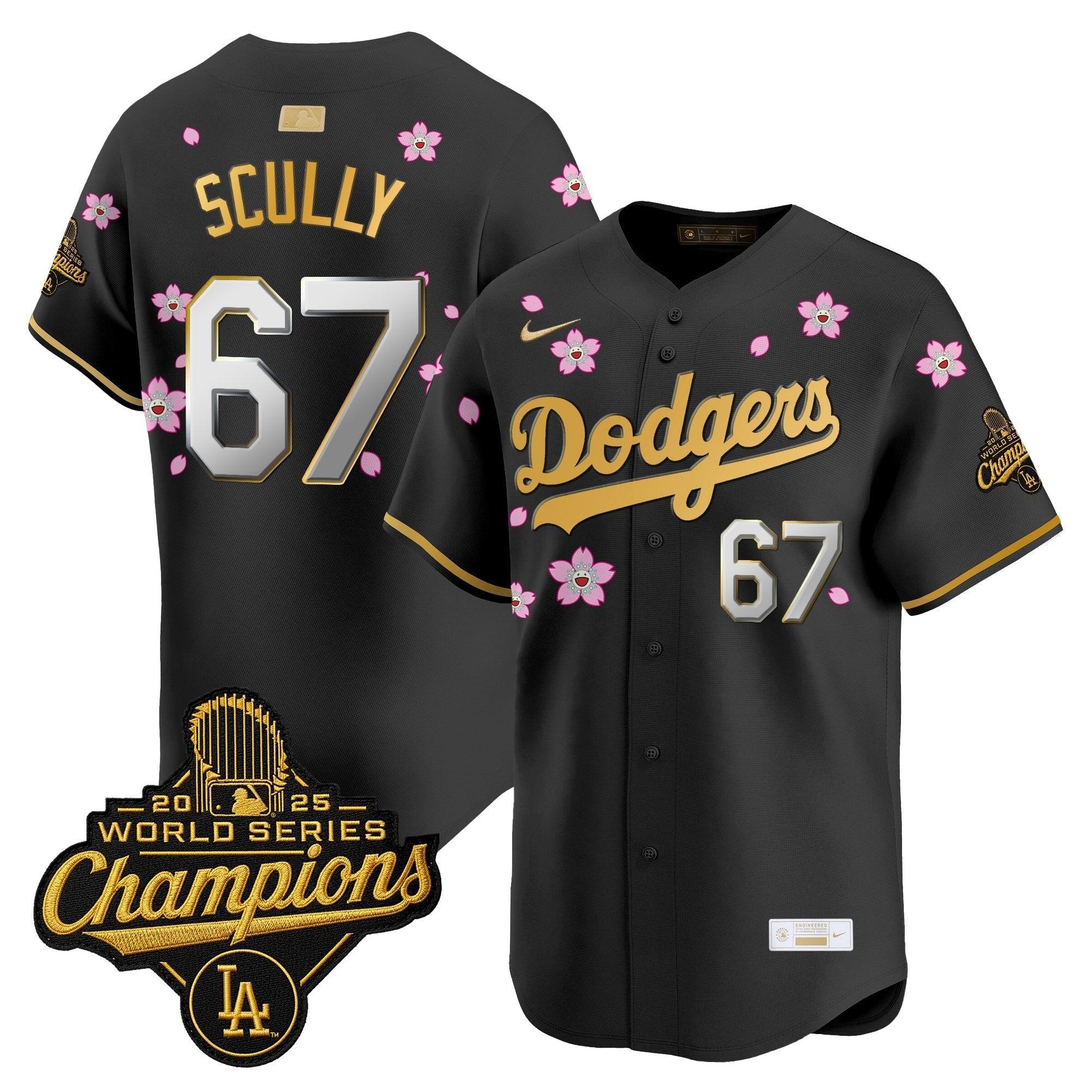LAD "Tokyo Series x Gold Collection" Vapor Premier Limited Jersey - Stitched