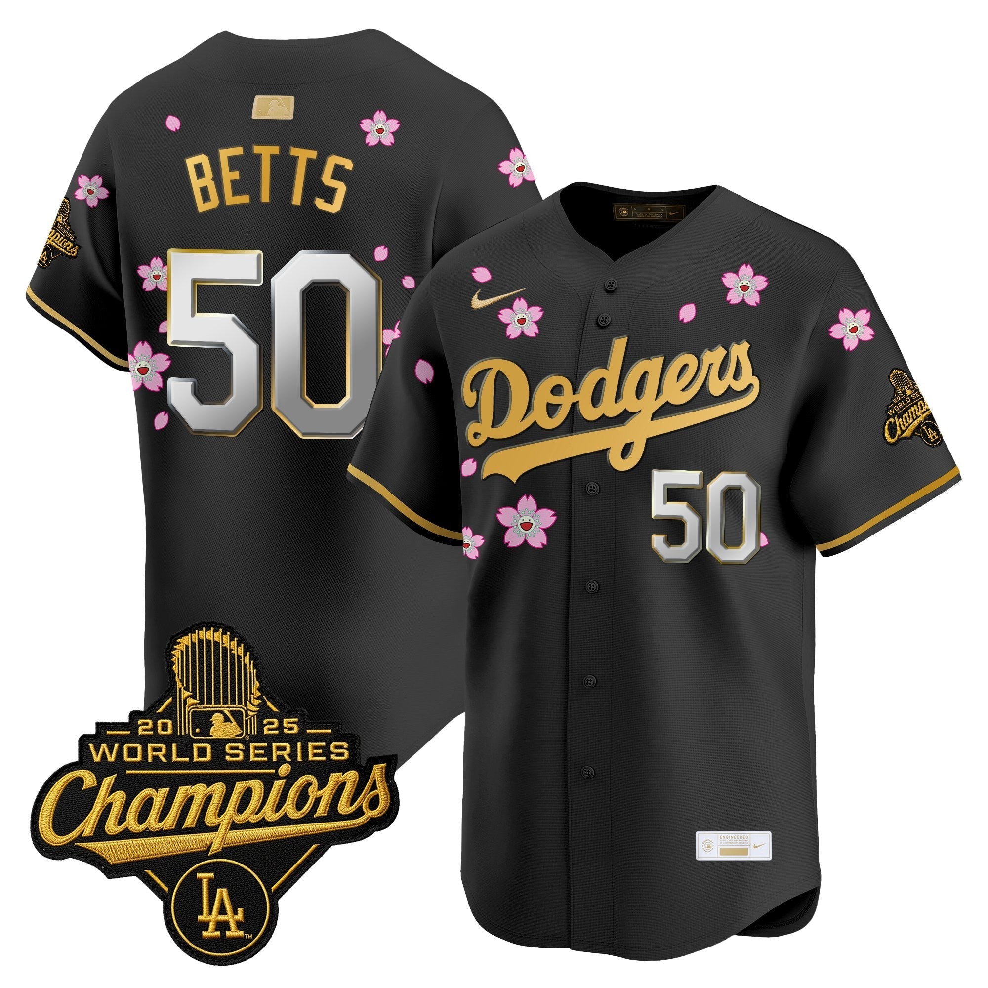 LAD "Tokyo Series x Gold Collection" Vapor Premier Limited Jersey - Stitched