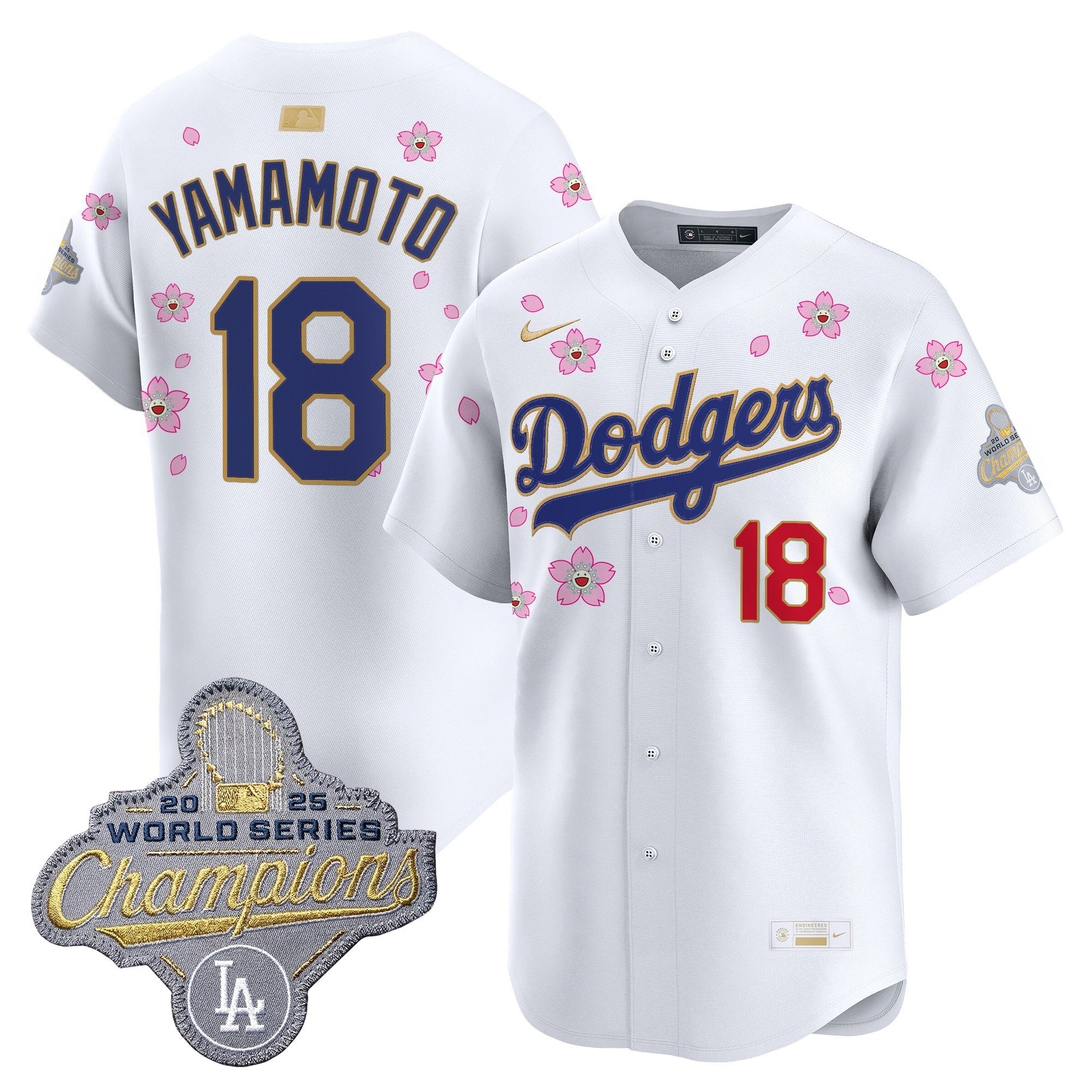 LAD "Tokyo Series x Gold Collection" Vapor Premier Limited Jersey - Stitched