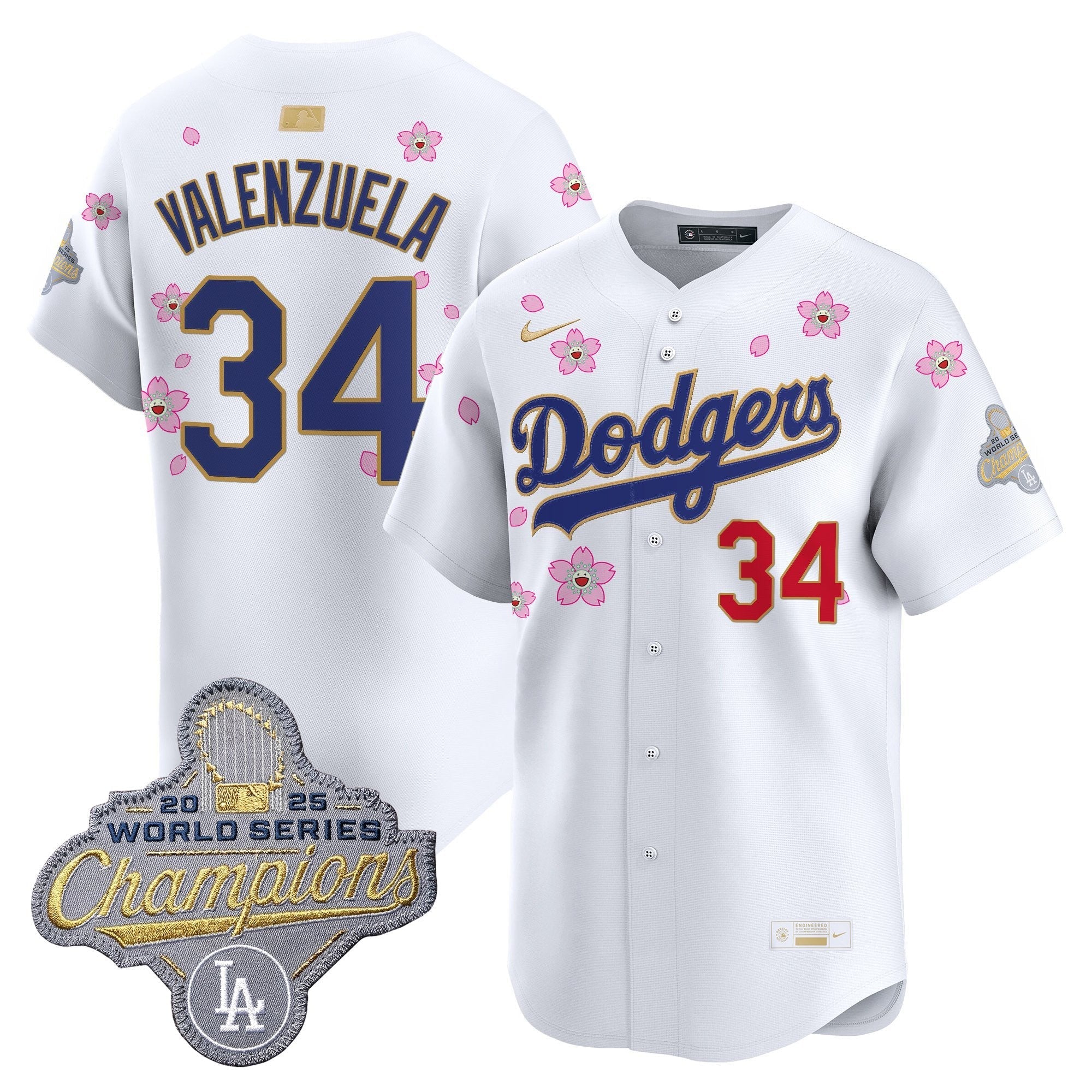 LAD "Tokyo Series x Gold Collection" Vapor Premier Limited Jersey - Stitched