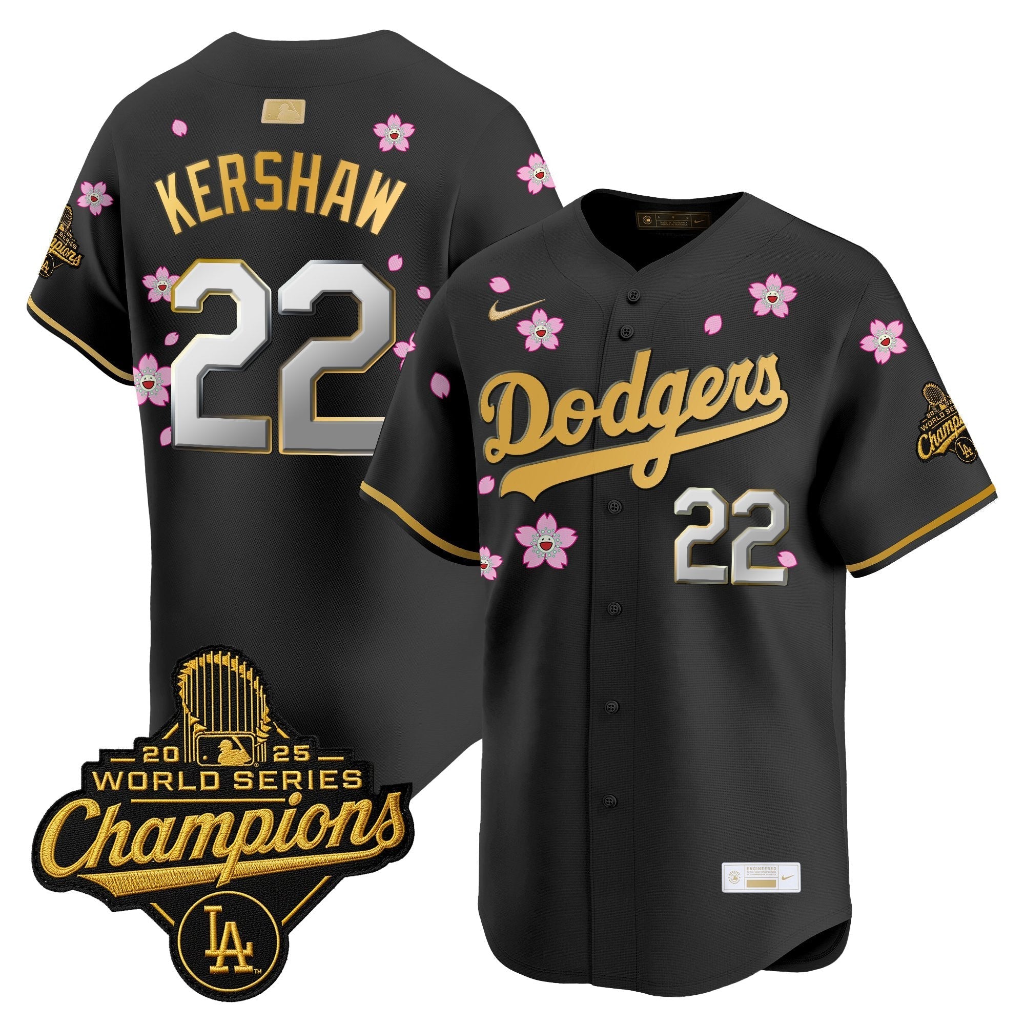 LAD "Tokyo Series x Gold Collection" Vapor Premier Limited Jersey - Stitched