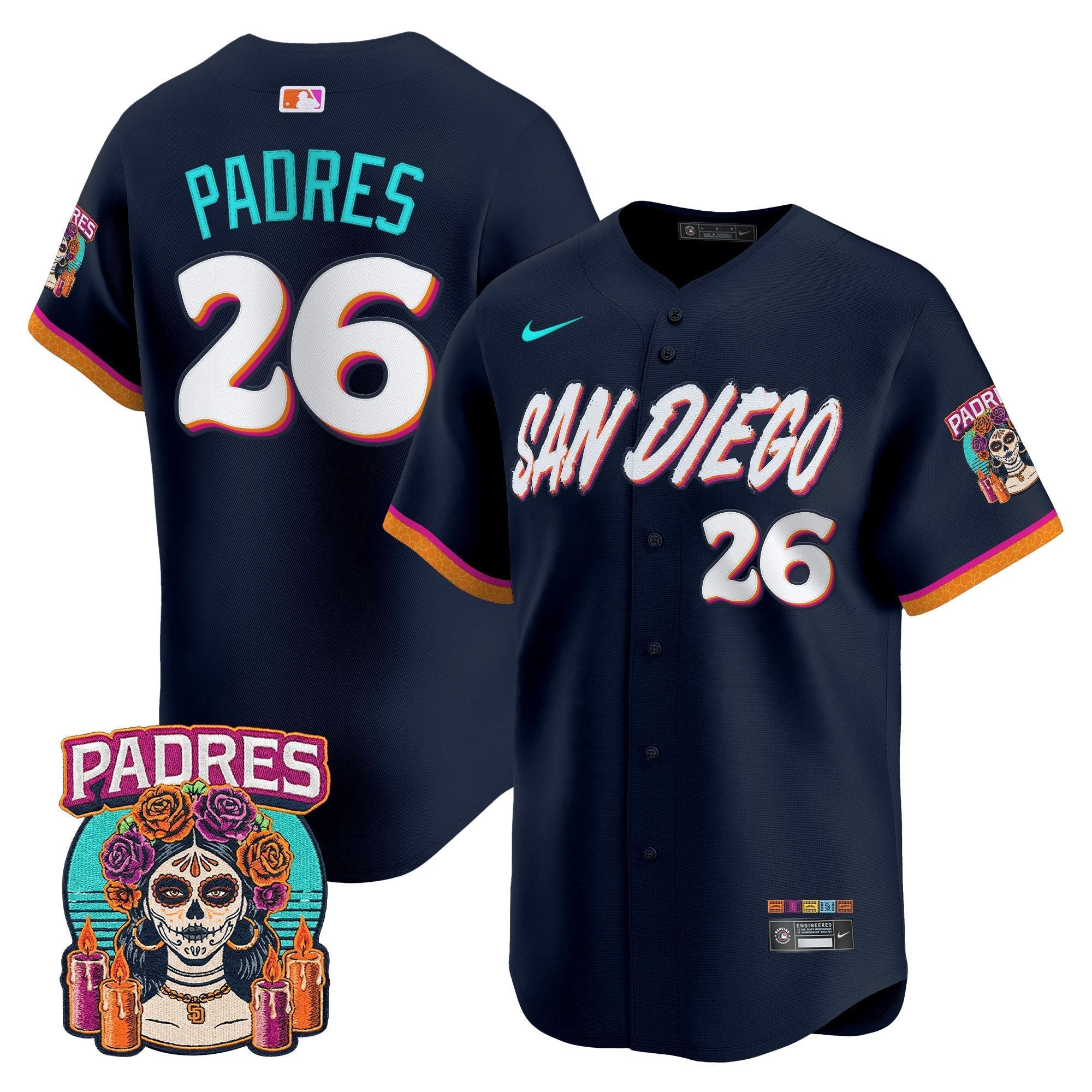 SD 2026 City Connect Vapor Premier Limited Jersey - Stitched