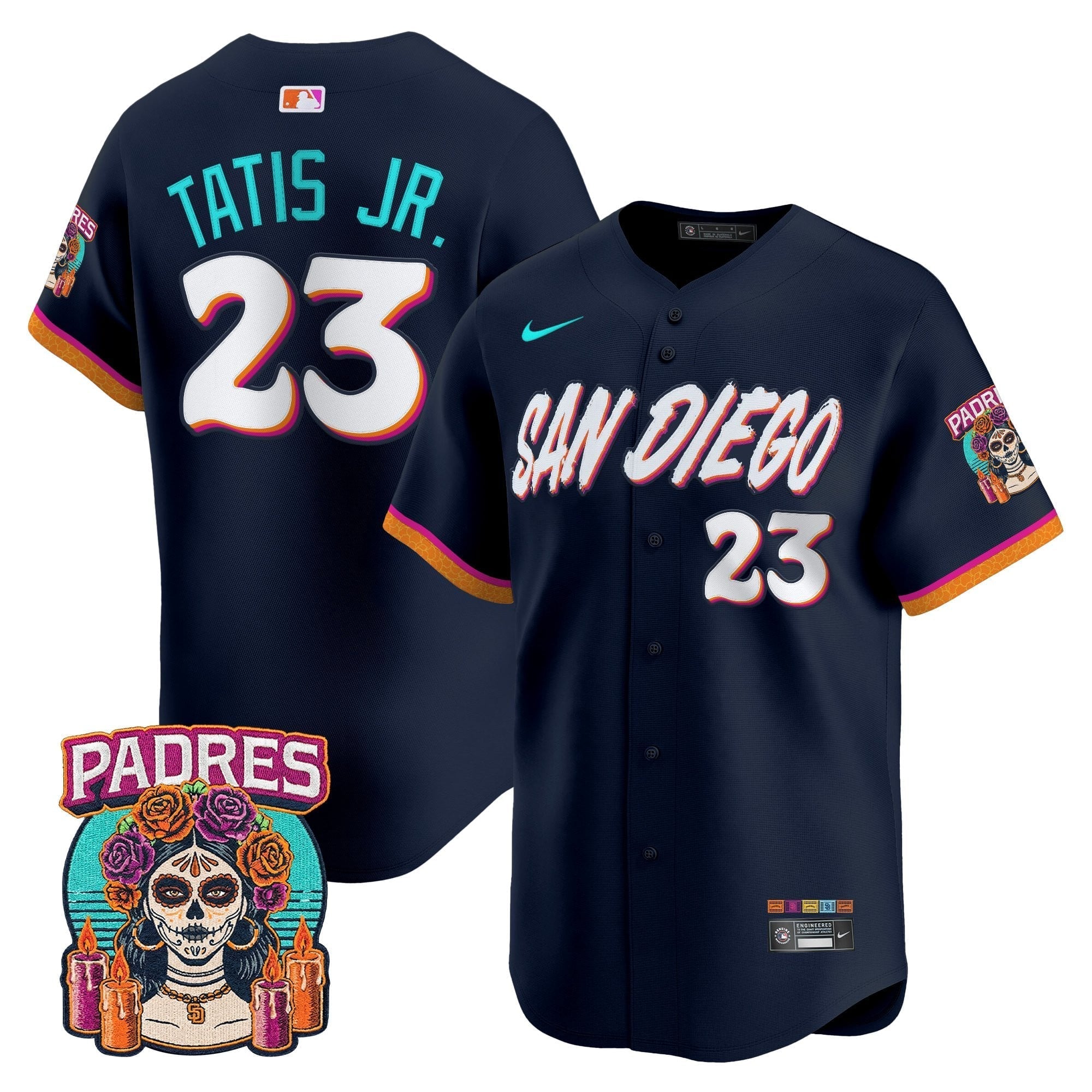 SD 2026 City Connect Vapor Premier Limited Jersey - Stitched