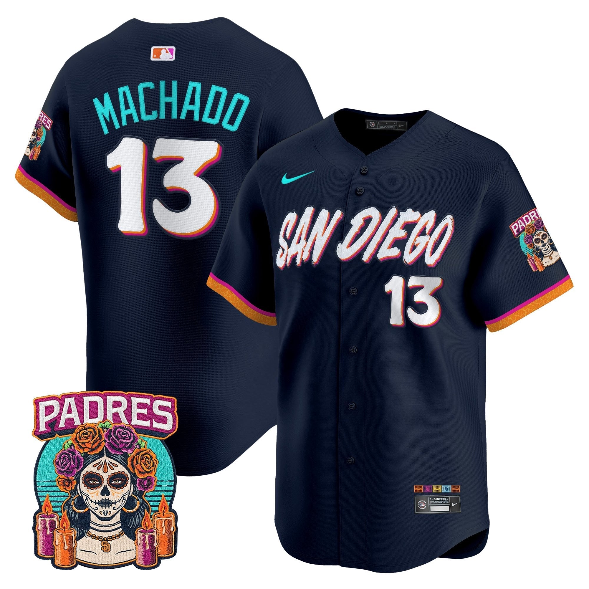 SD 2026 City Connect Vapor Premier Limited Jersey - Stitched