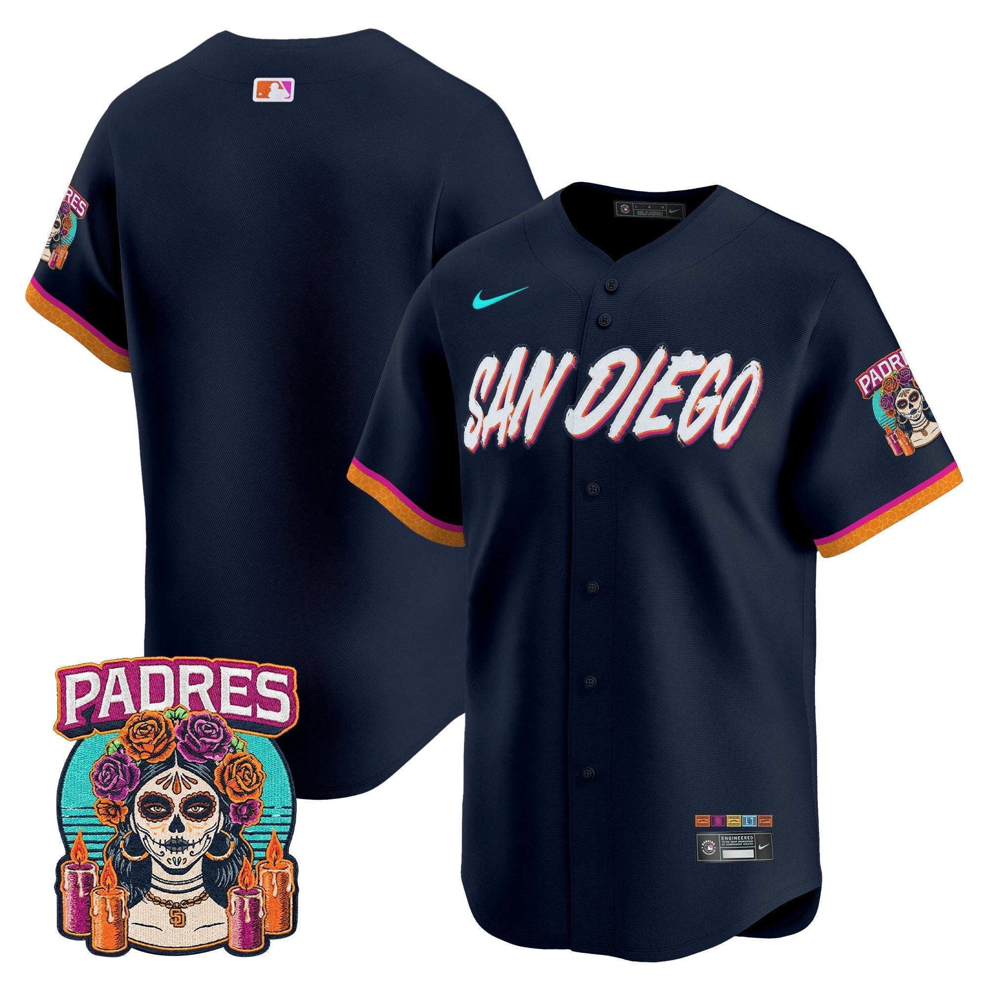 SD 2026 City Connect Vapor Premier Limited Jersey - Stitched