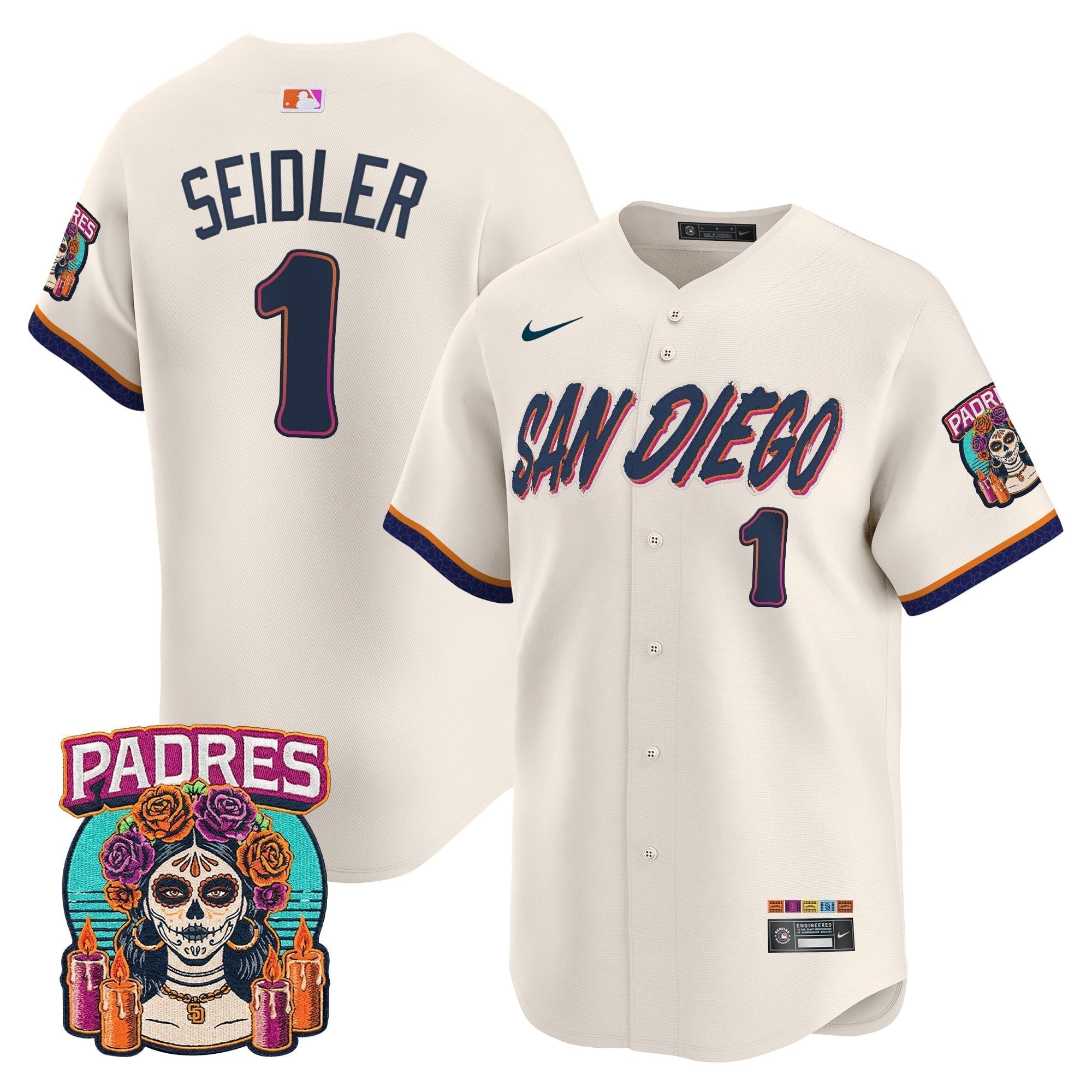 SD 2026 City Connect Vapor Premier Limited Jersey - Stitched