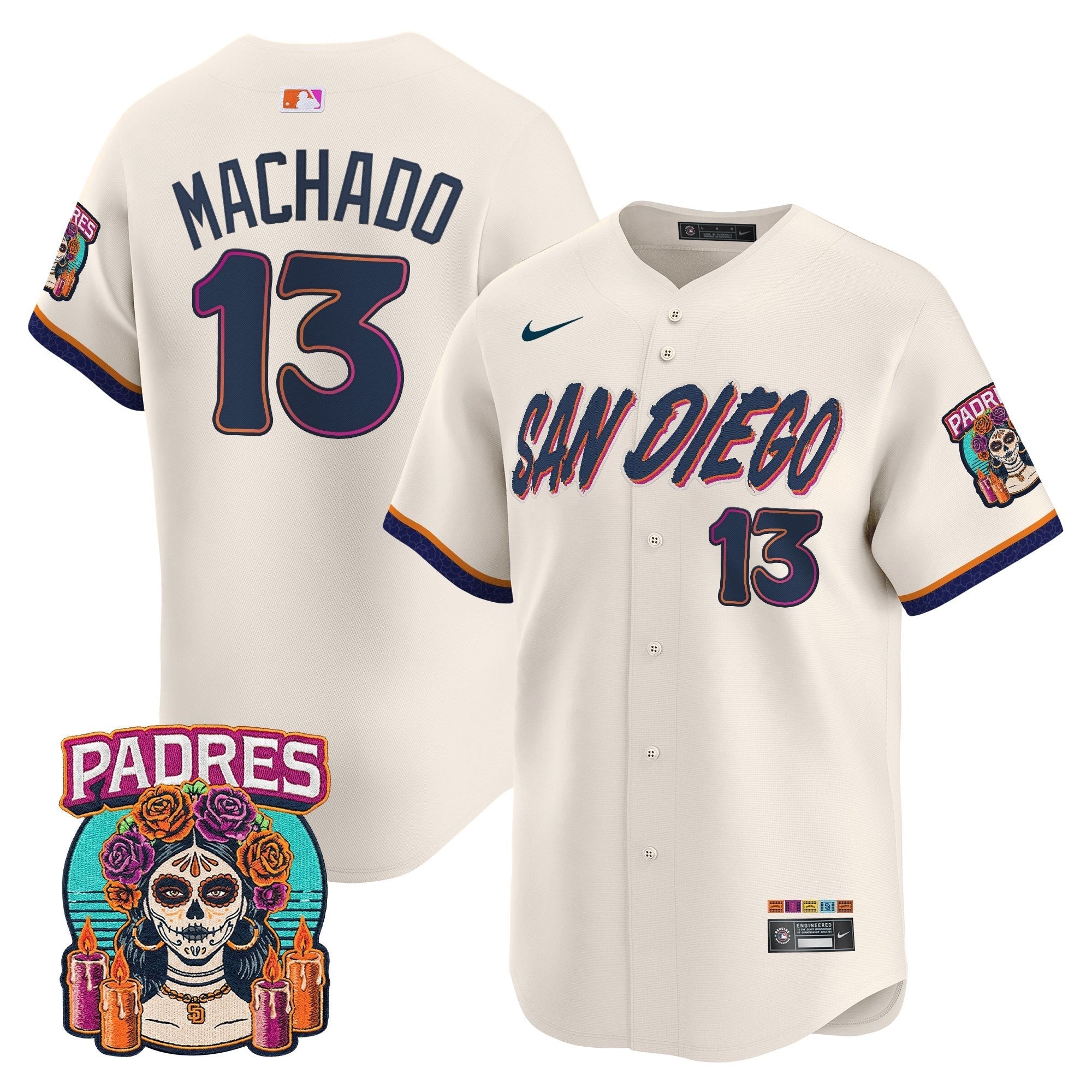 SD 2026 City Connect Vapor Premier Limited Jersey - Stitched