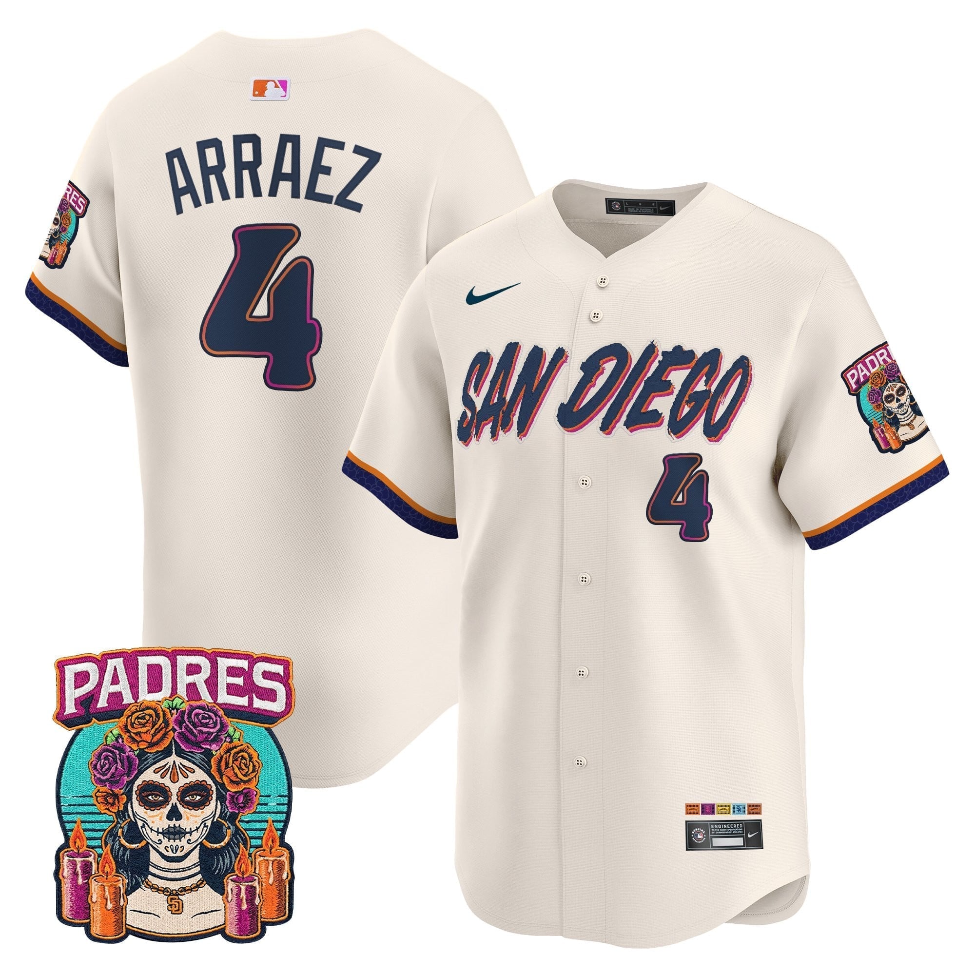SD 2026 City Connect Vapor Premier Limited Jersey - Stitched