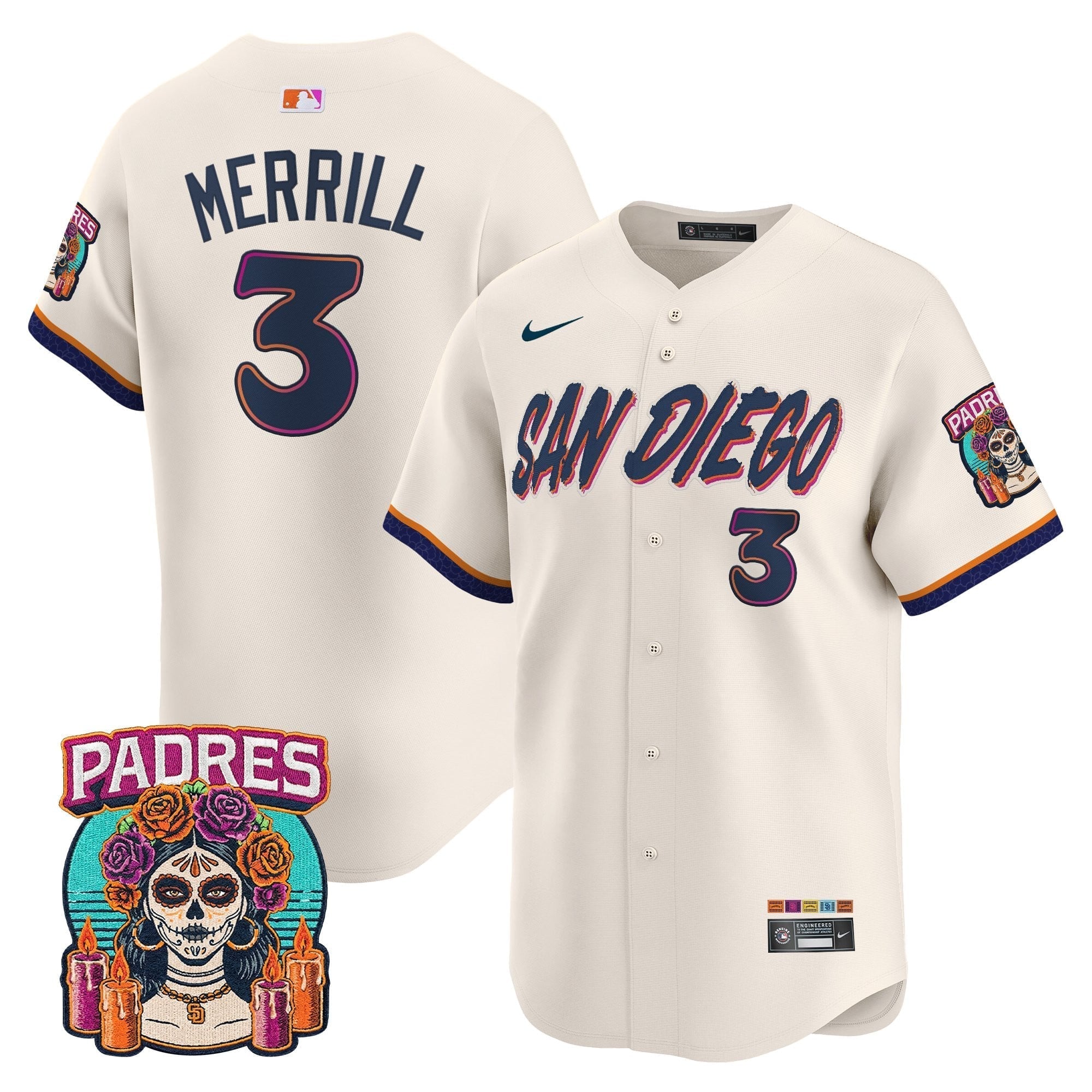 SD 2026 City Connect Vapor Premier Limited Jersey - Stitched