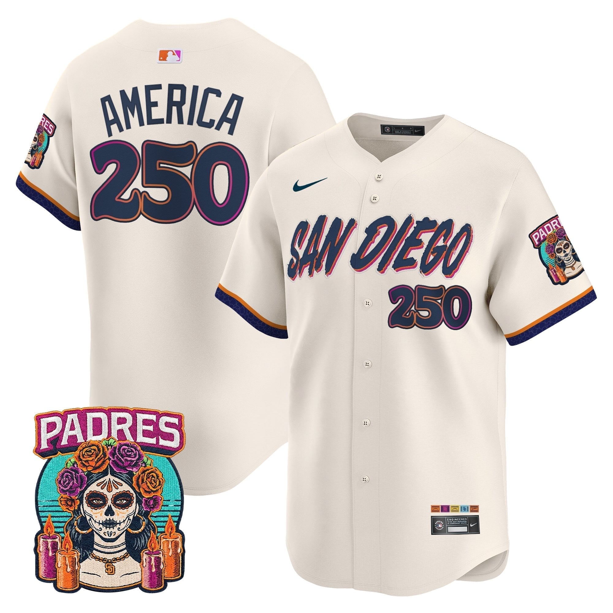 SD 2026 City Connect Vapor Premier Limited Jersey - Stitched