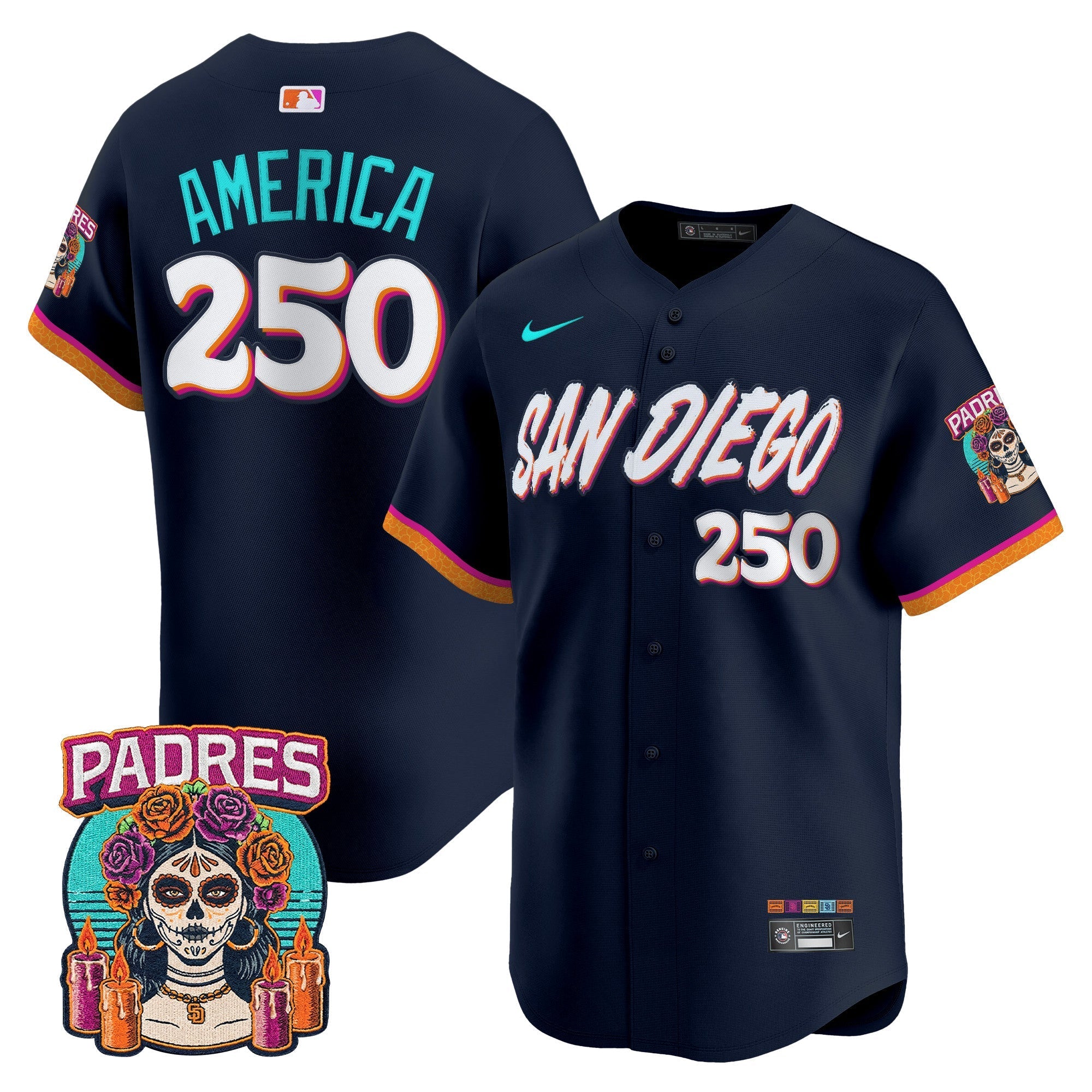 SD 2026 City Connect Vapor Premier Limited Jersey - Stitched