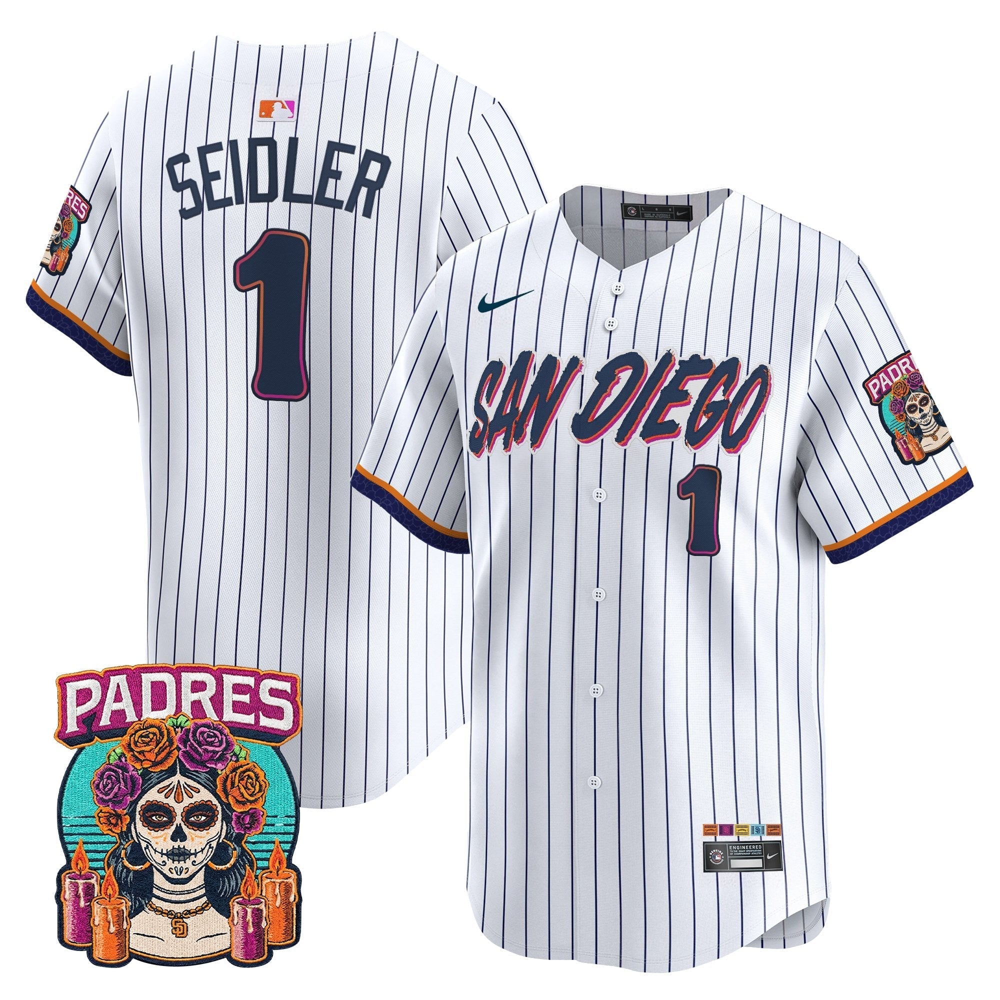 SD 2026 City Connect Vapor Premier Limited Jersey - Stitched