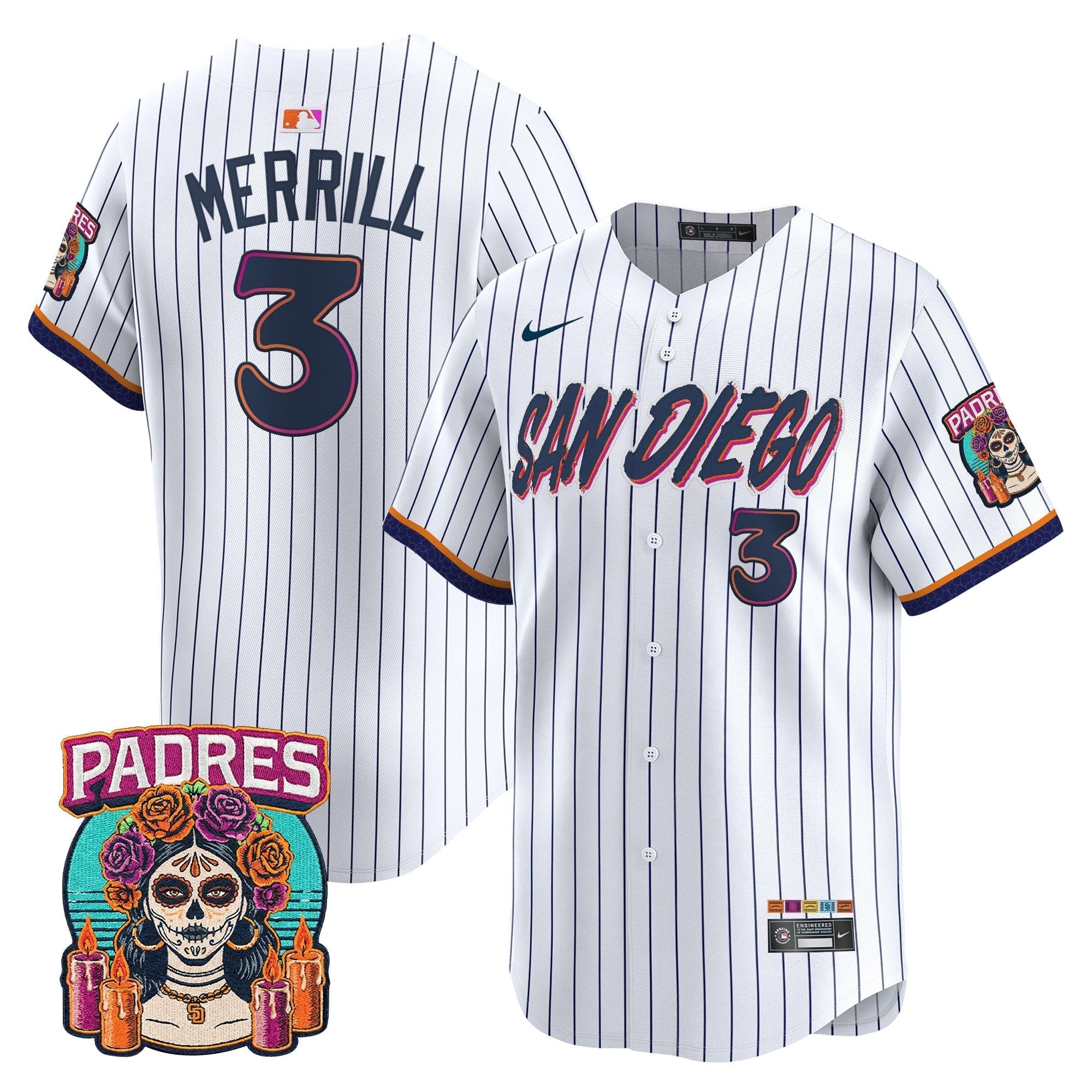 SD 2026 City Connect Vapor Premier Limited Jersey - Stitched