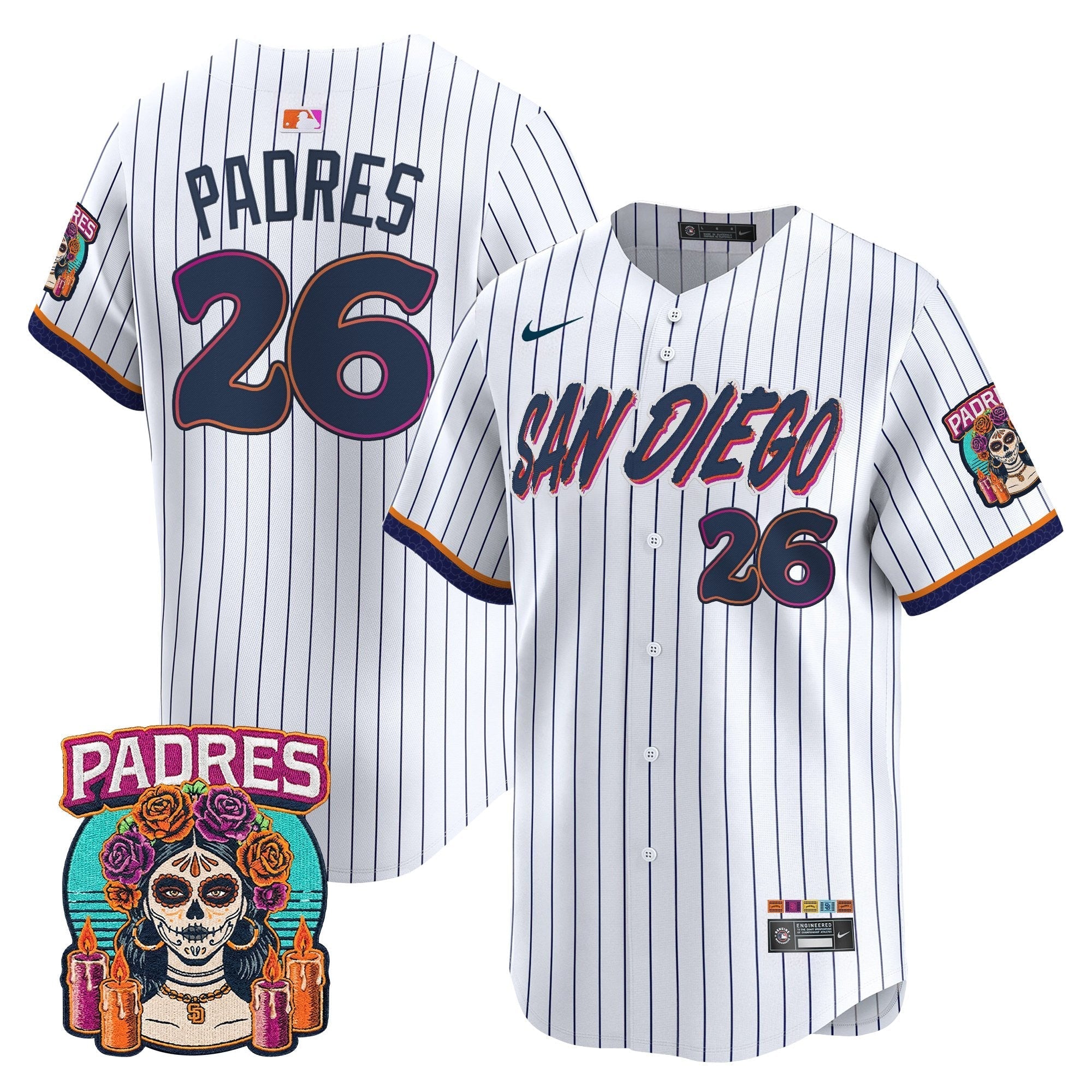 SD 2026 City Connect Vapor Premier Limited Jersey - Stitched